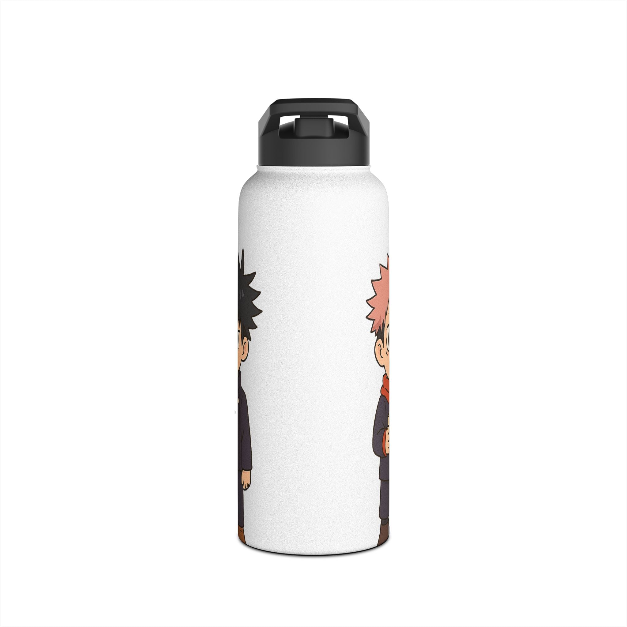 Jujutsu Kaisen Anime Stainless Steel Water Bottle, Standard Lid ( Solo Leveling)