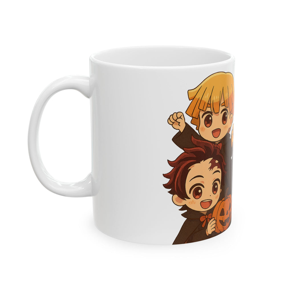 Halloween Anime Ceramic Mug, (11oz, 15oz)