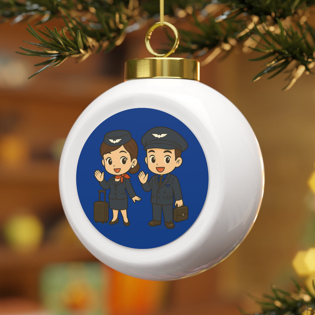 Flight  Crew Ball Ornament