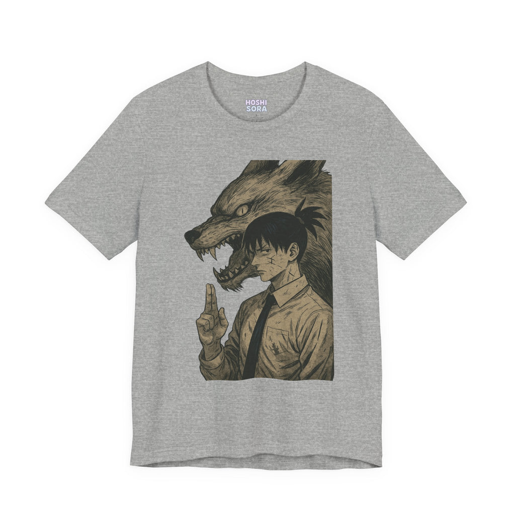 Aki Chainsaw Man  Unisex Jersey Short Sleeve Tee