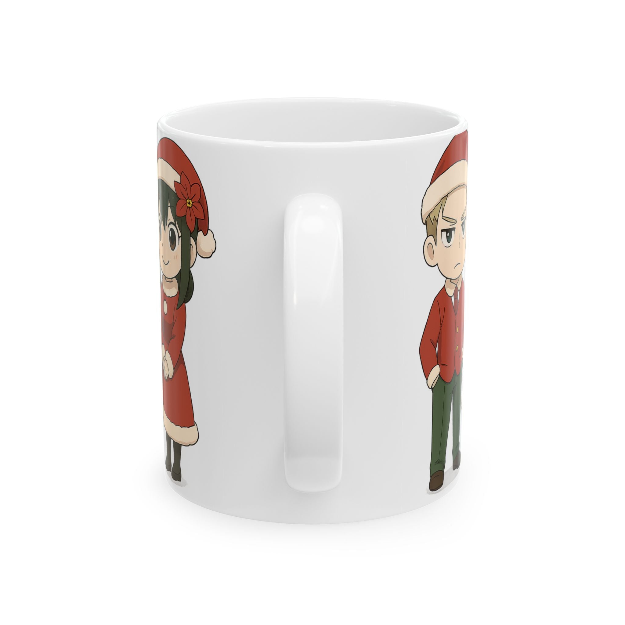 Spy x Family Anime Christmas Ceramic Mug, (11oz, 15oz)