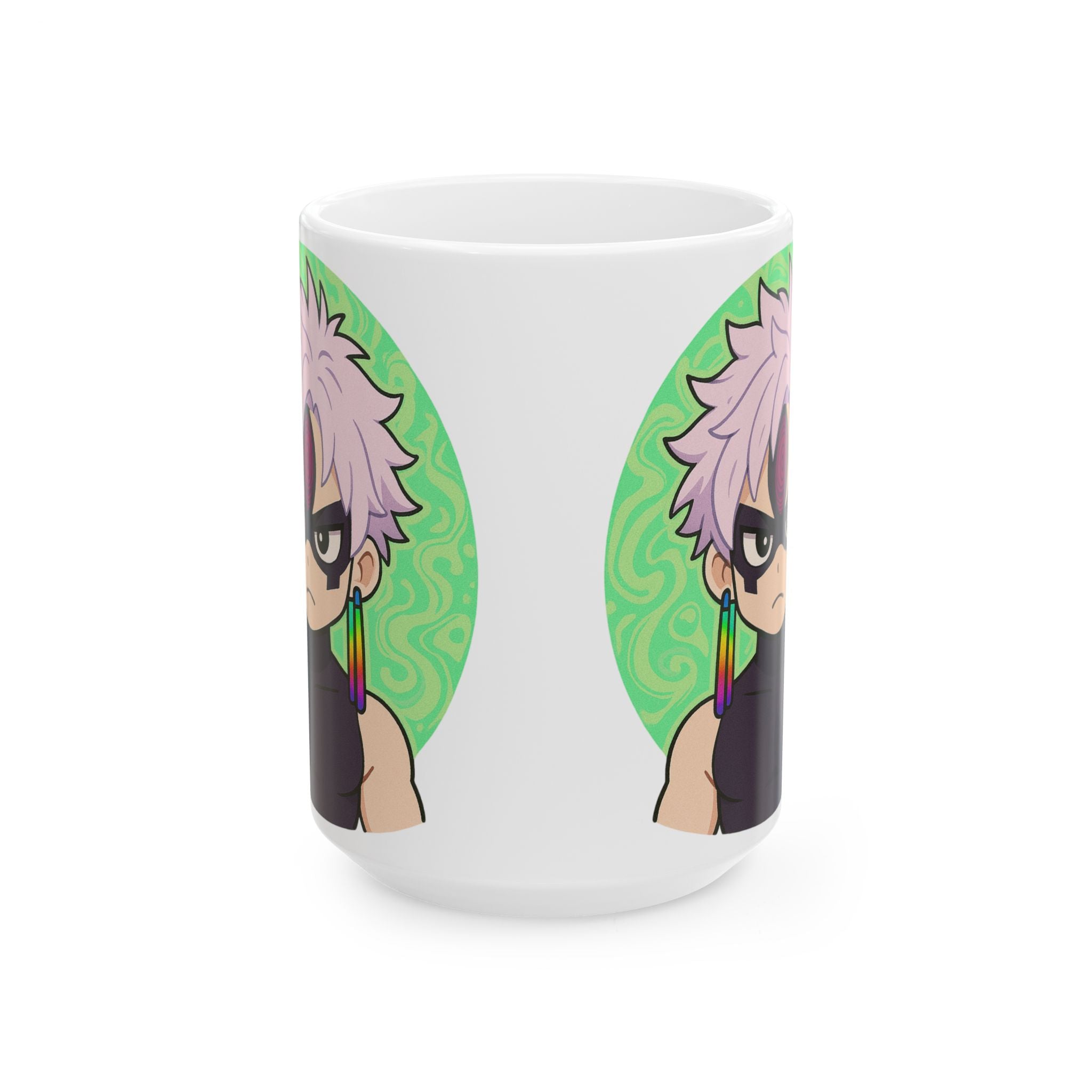Dandadan Anime Ceramic Mug, (11oz, 15oz)