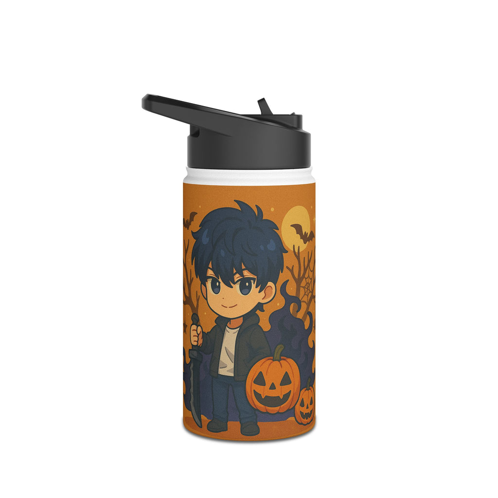 Anime Stainless Steel Water Bottle, Standard Lid ( Solo Leveling)