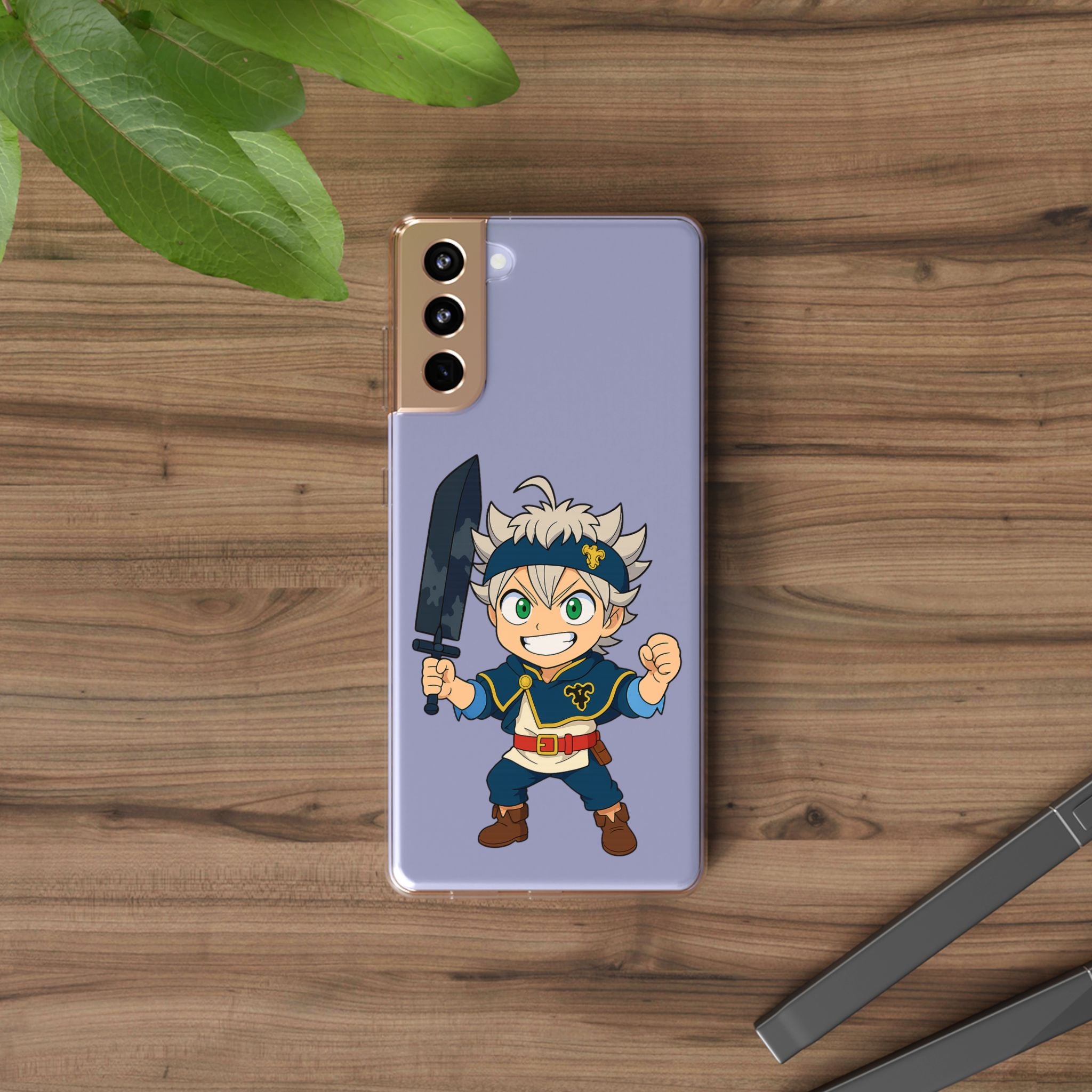 Black clover Clear Case