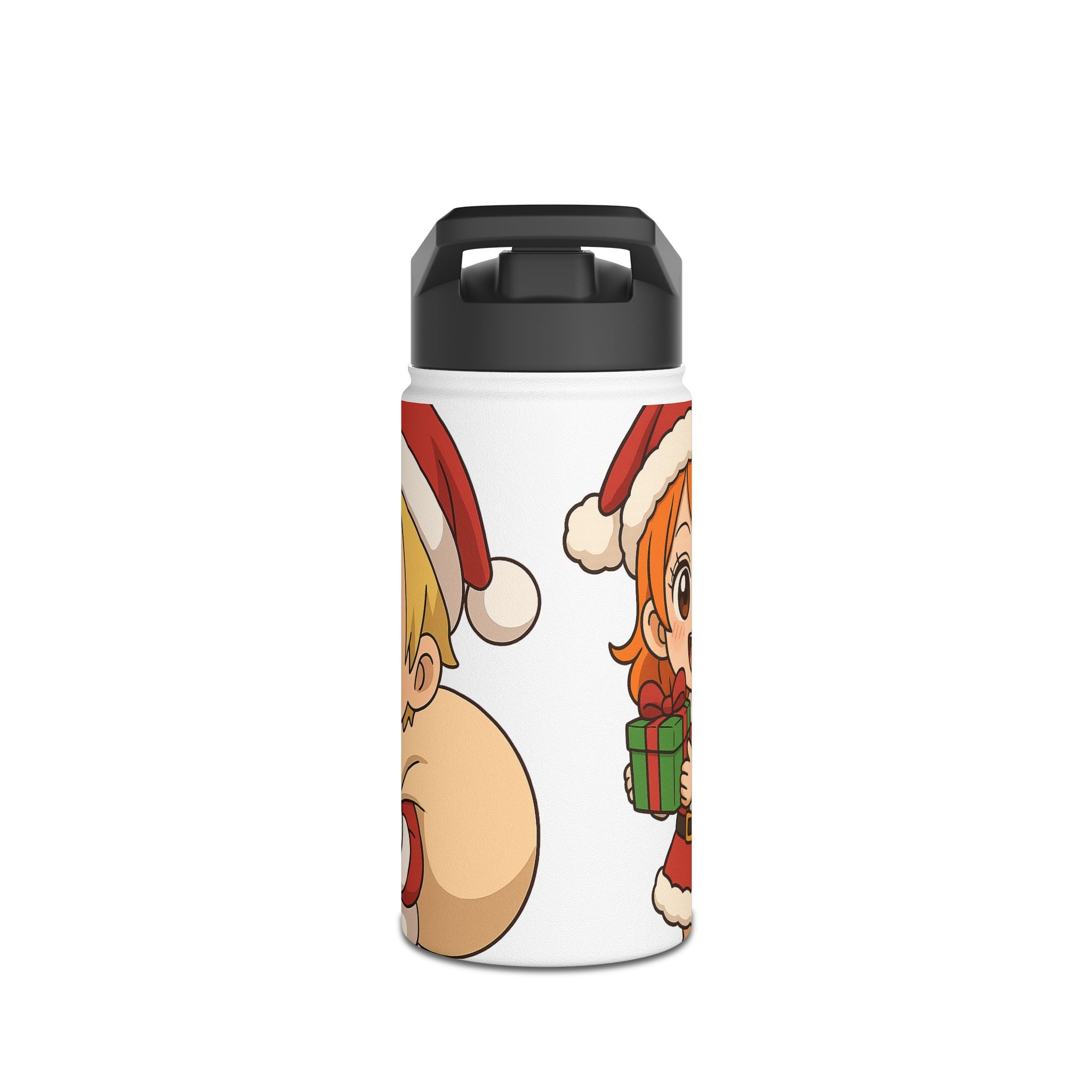 One Piece Anime Stainless Steel Water Bottle, Standard Lid ( Solo Leveling)