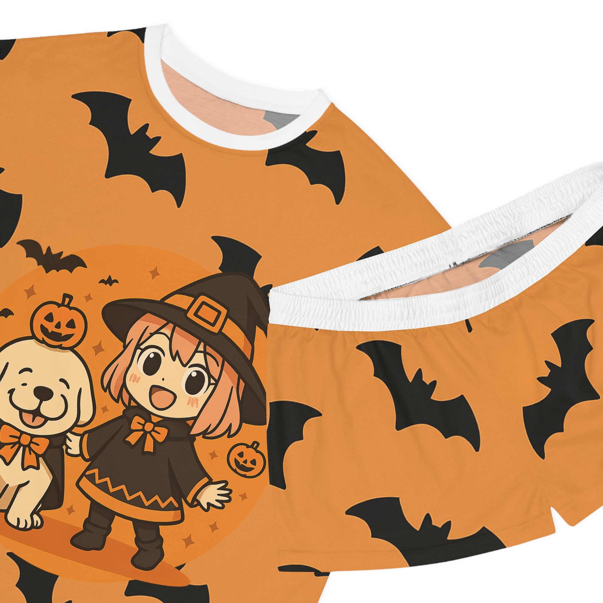 Halloween Anya Women's Short Pajama Set