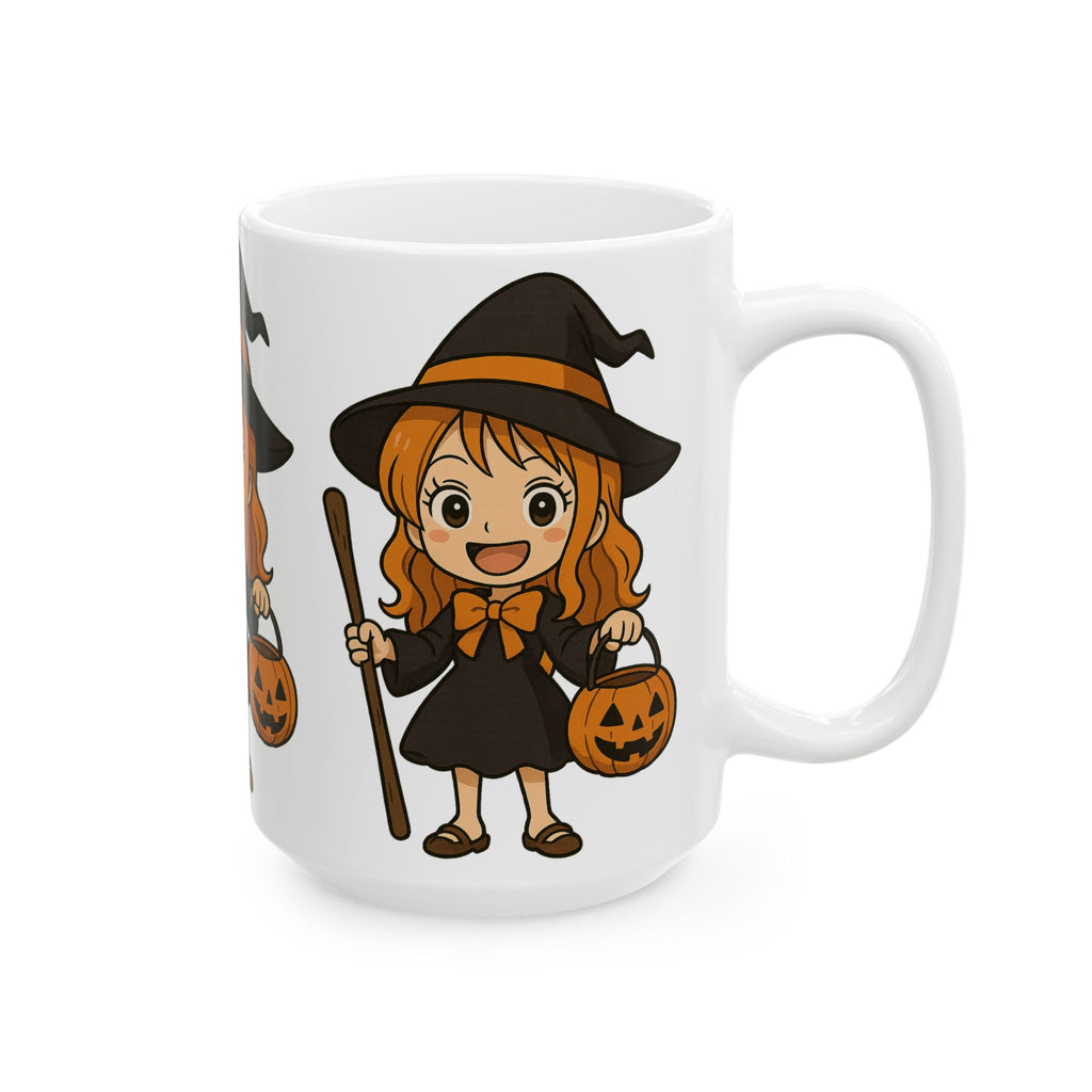 Halloween Nami Anime Ceramic Mug, (11oz, 15oz)