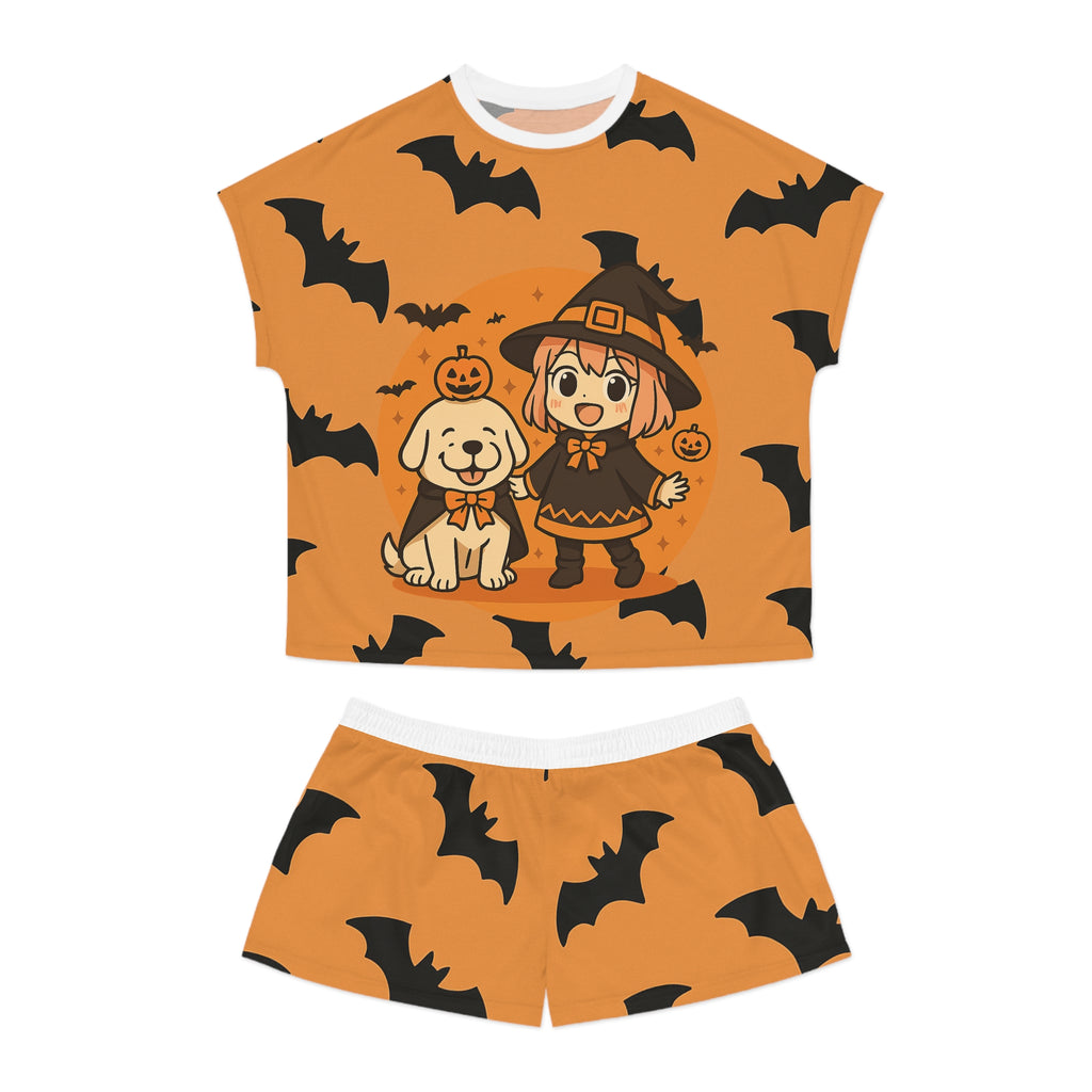 Halloween Anya Women's Short Pajama Set