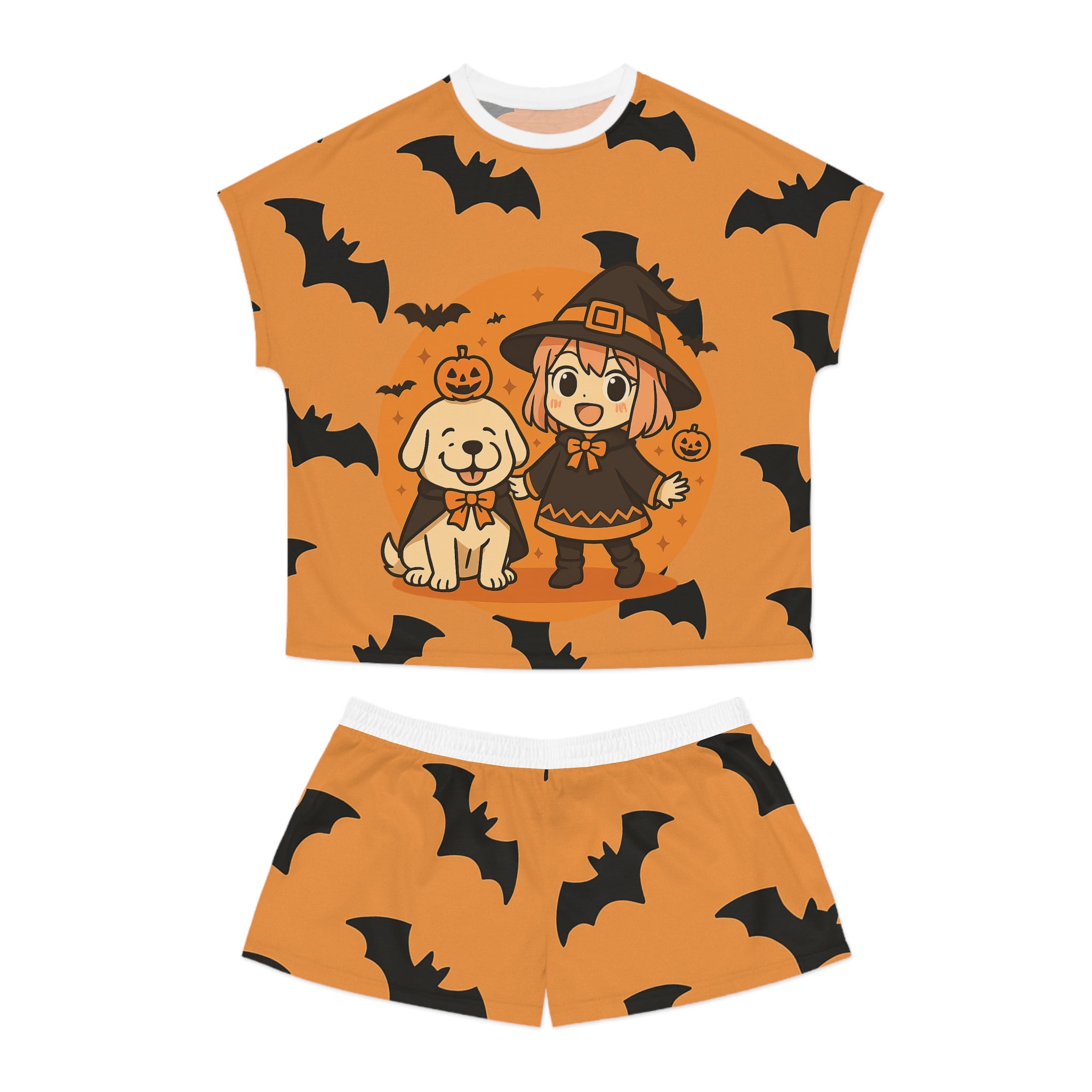 Halloween Anya Women's Short Pajama Set