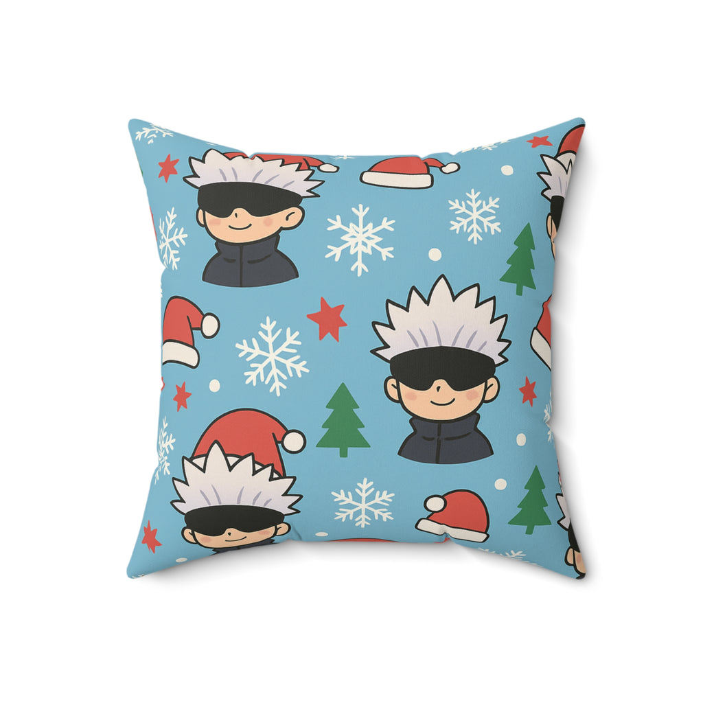 Gojo Christmas Spun Polyester Square Pillow
