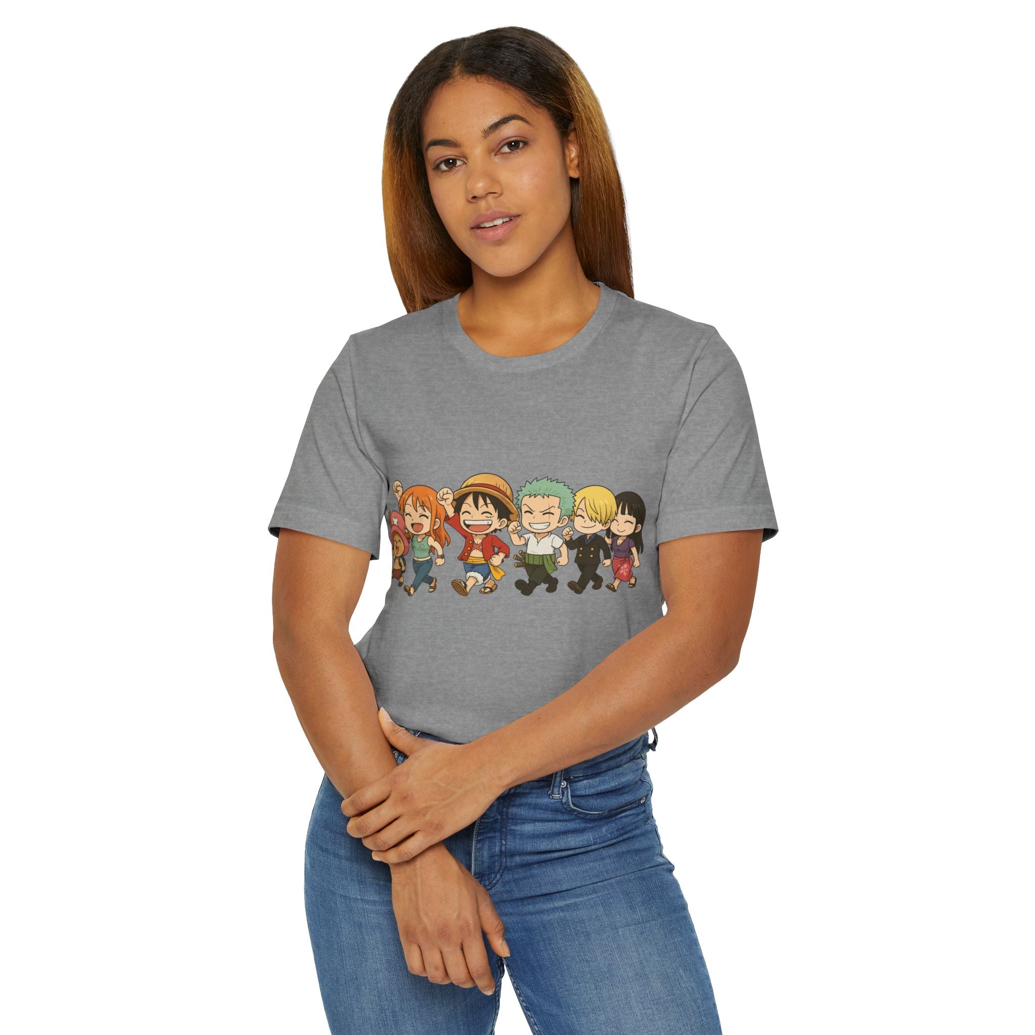 One Piece Anime Tshirt - Unisex Jersey Graphic Tee, Manga Shirt, Japanese Animation Top, Otaku Gift, Kawaii Clothing