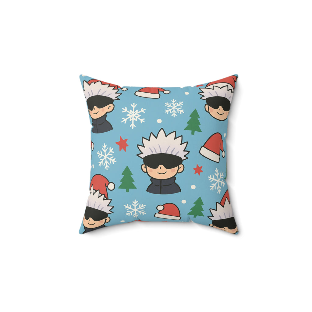 Gojo Christmas Spun Polyester Square Pillow