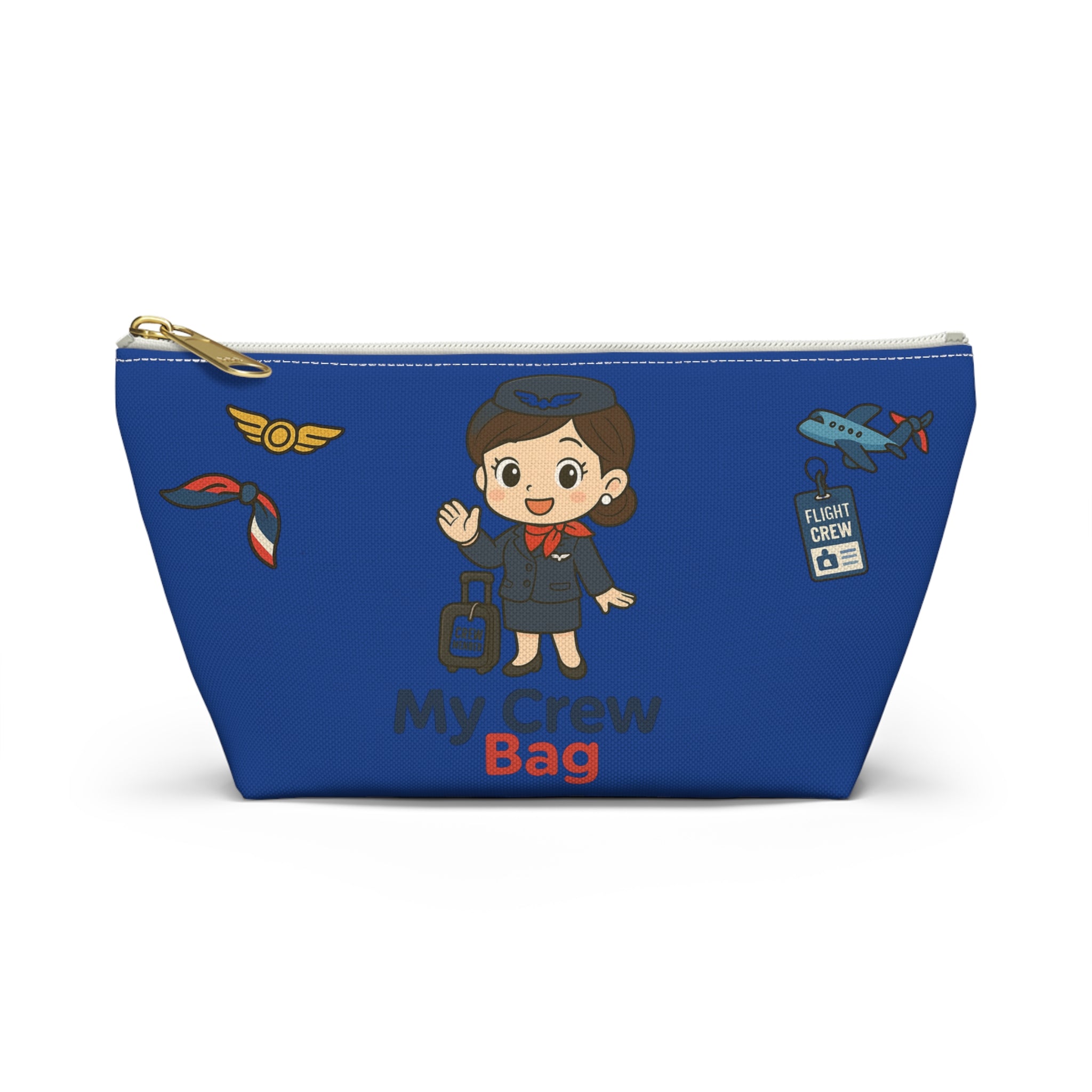 Flight Crew Accessory Pouch w T-bottom