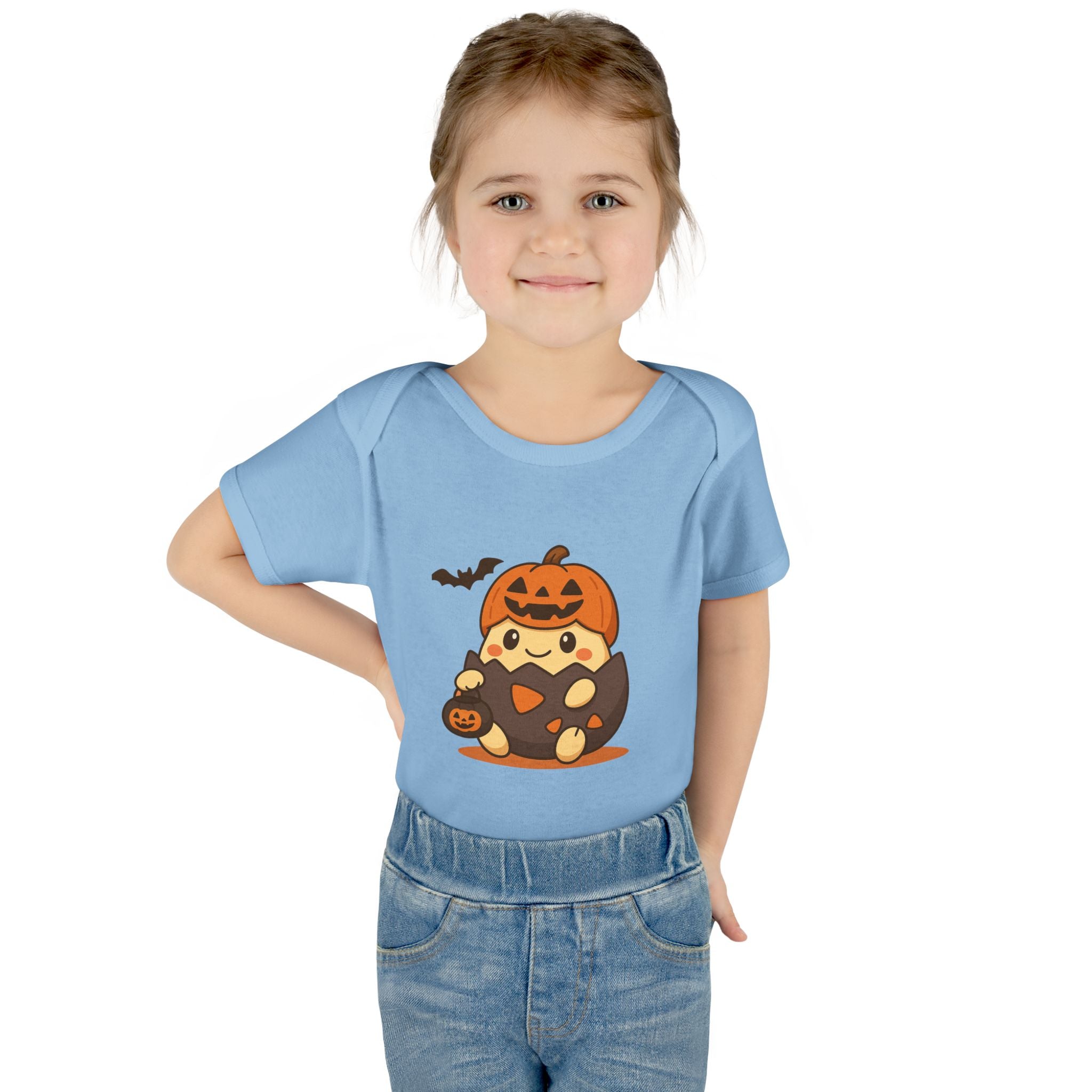 Halloween Anime Infant Baby Rib Bodysuit
