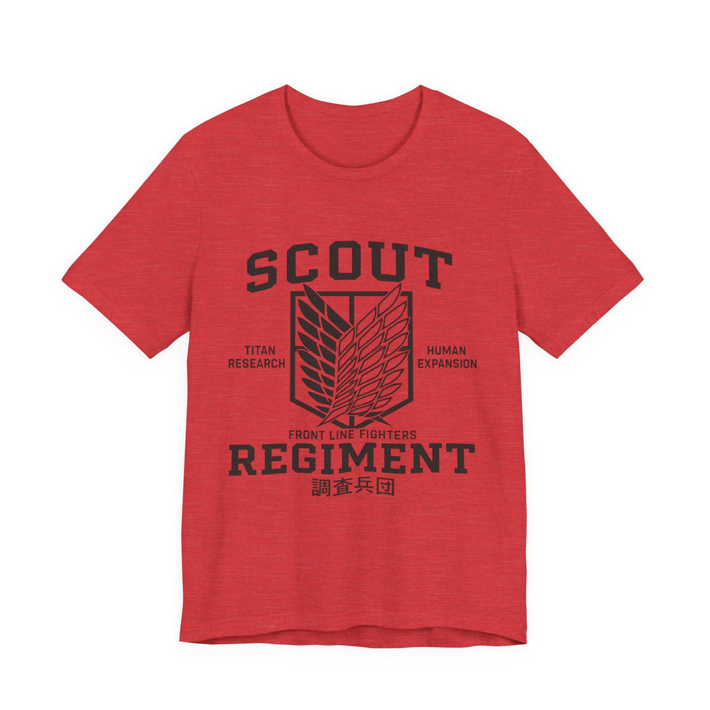 Scout Regiment Unisex Jersey Short Sleeve Tee