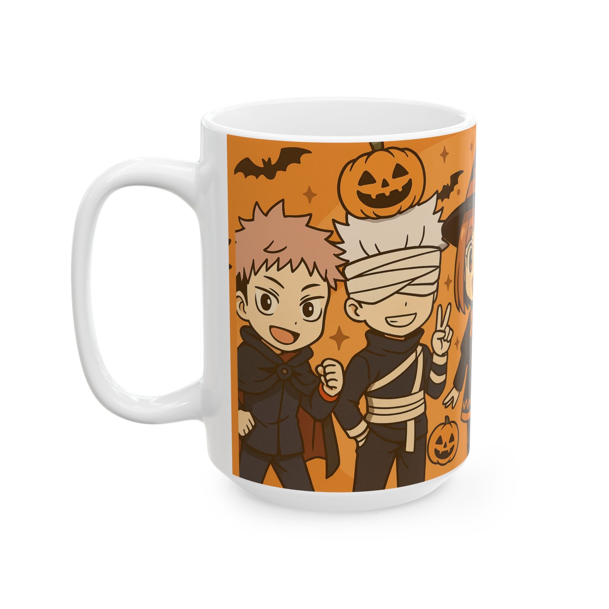 Jujutsu kaisen Anime Halloween Ceramic Mug, (11oz, 15oz)
