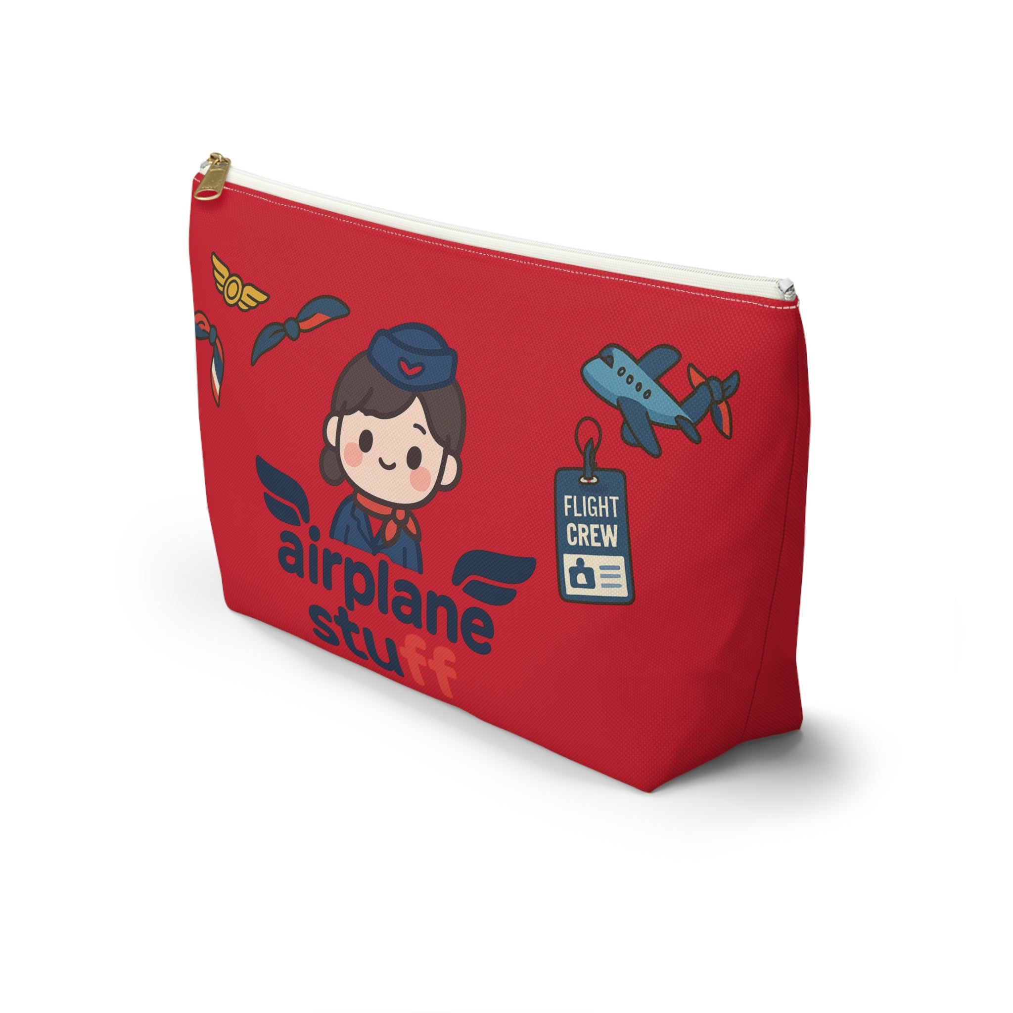 Flight Crew Accessory Pouch w T-bottom