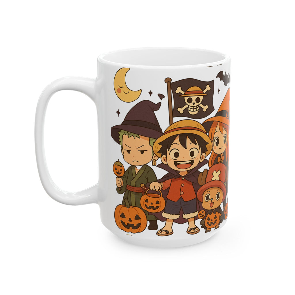 Halloween Anime Ceramic Mug, (11oz, 15oz)