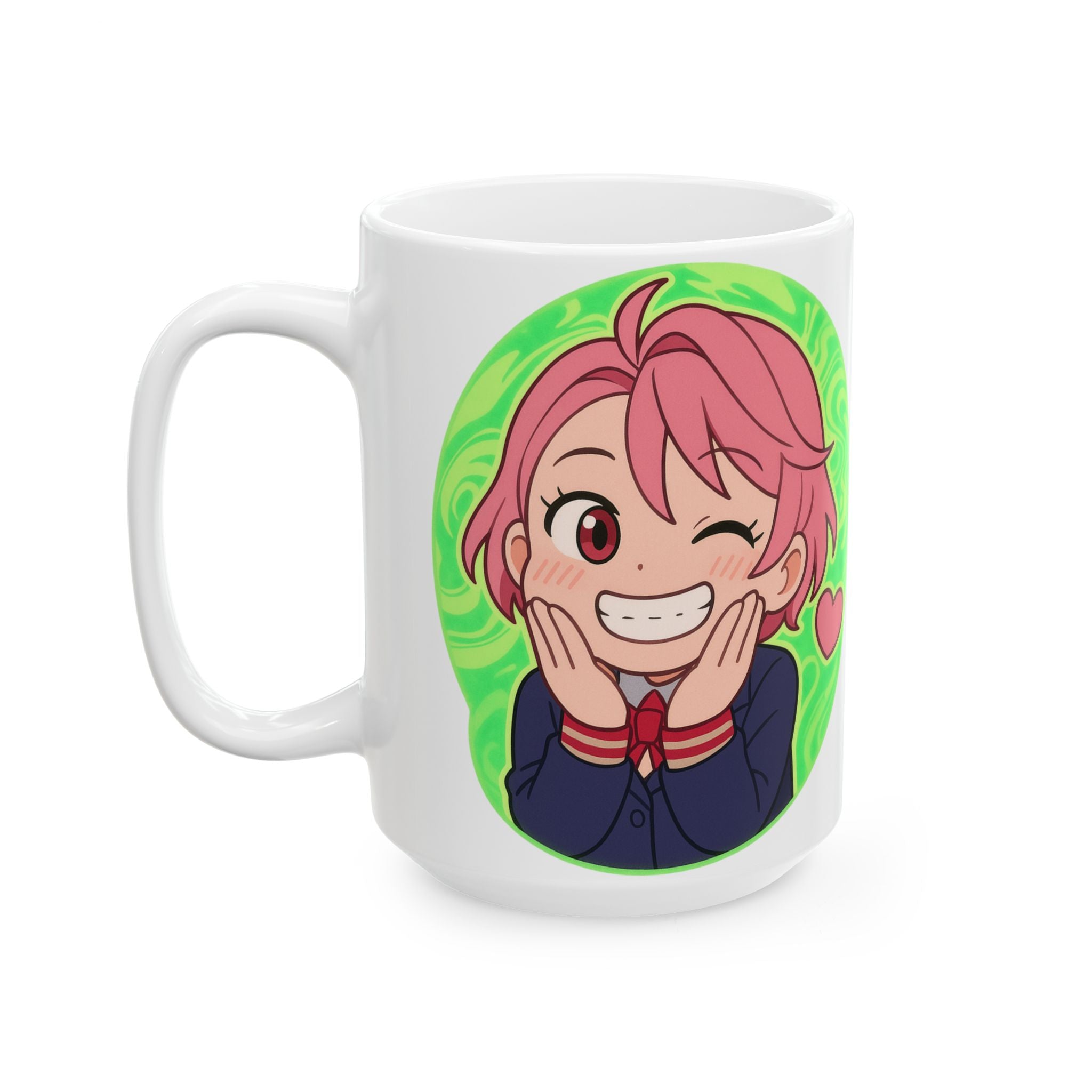 Dandadan Anime Ceramic Mug, (11oz, 15oz)