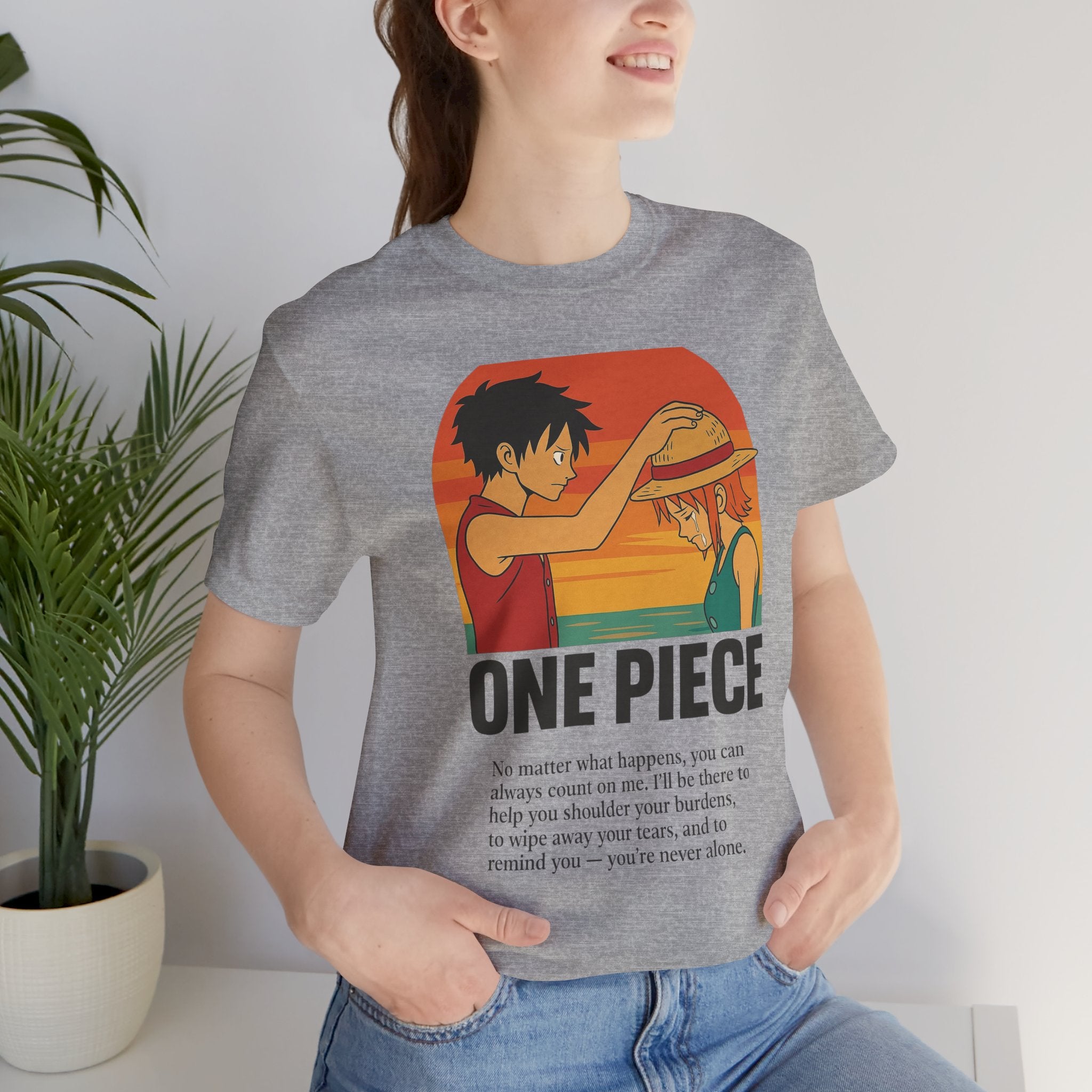 One Piece Unisex Jersey Short Sleeve Tee