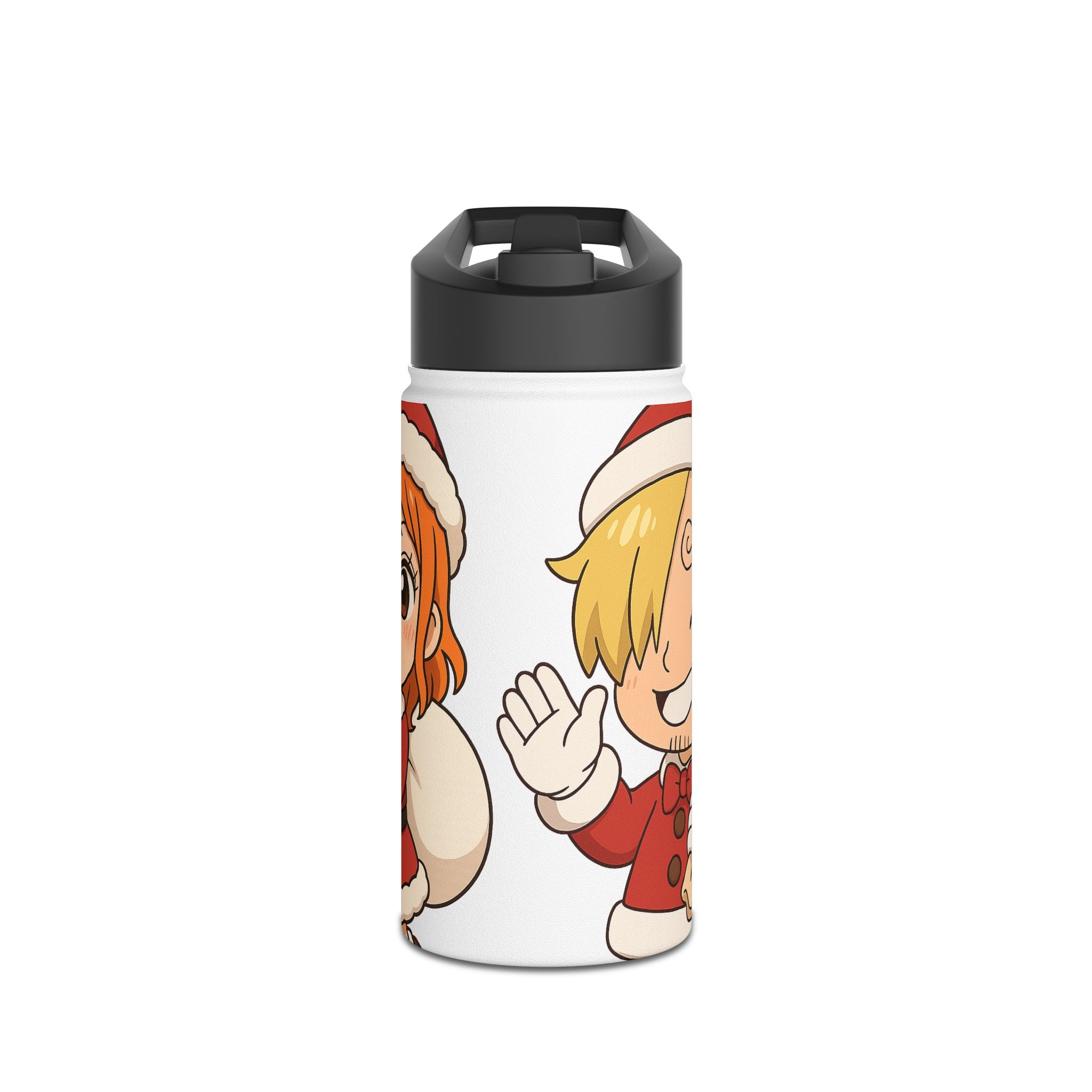One Piece Anime Stainless Steel Water Bottle, Standard Lid ( Solo Leveling)