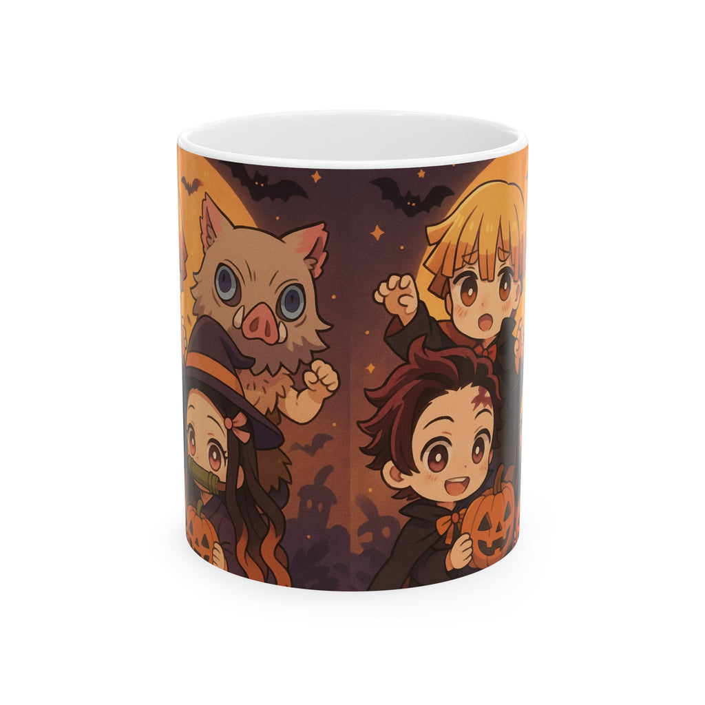 Anime Halloween Ceramic Mug, (11oz, 15oz)