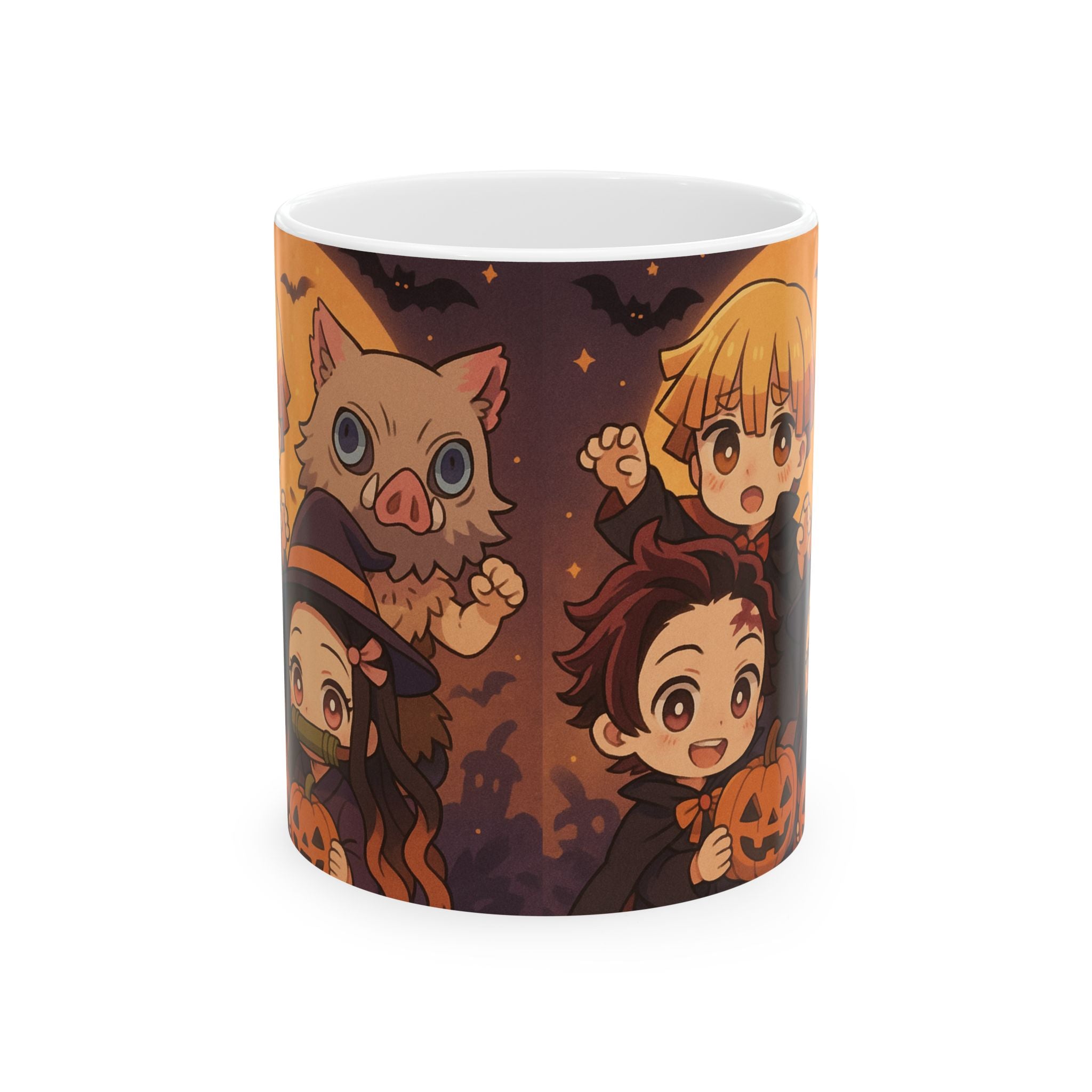 Anime Halloween Ceramic Mug, (11oz, 15oz)
