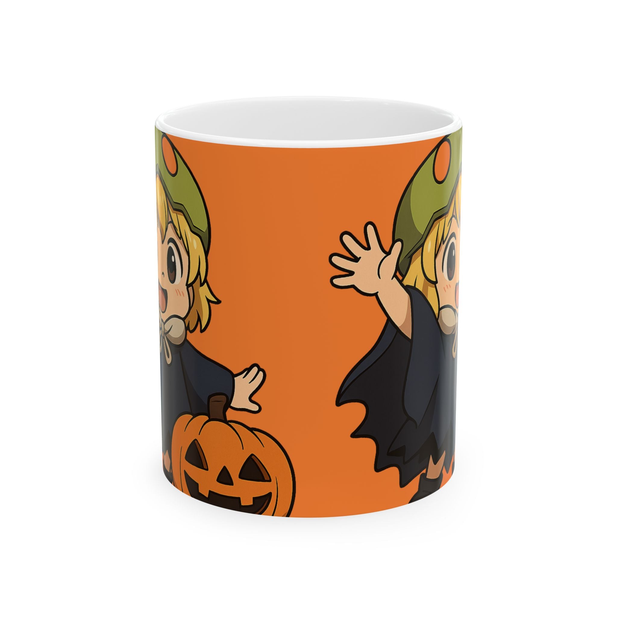 Dr Stone Anime Halloween Suica Ceramic Mug, (11oz, 15oz)