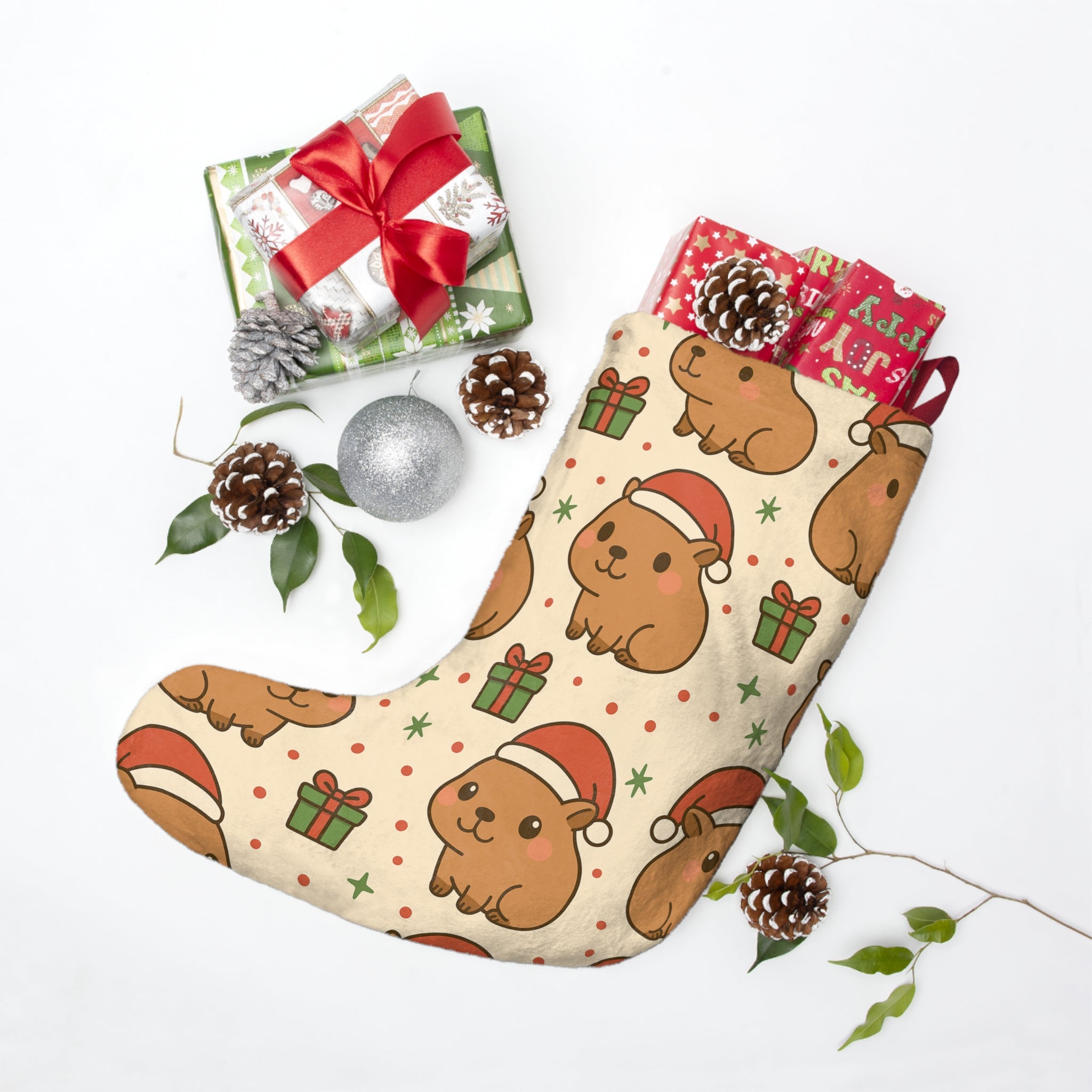 Capybara Christmas Stockings