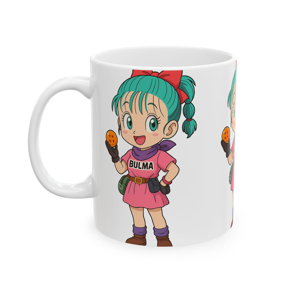 Bulma Anime Ceramic Mug, (11oz, 15oz)