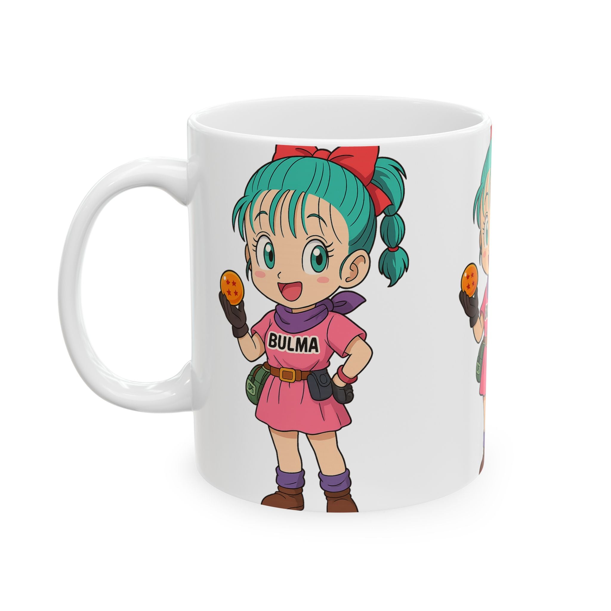 Bulma Anime Ceramic Mug, (11oz, 15oz)