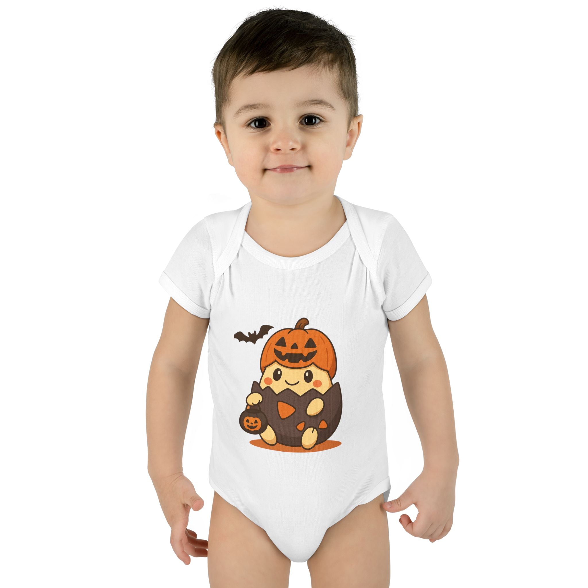 Halloween Anime Infant Baby Rib Bodysuit