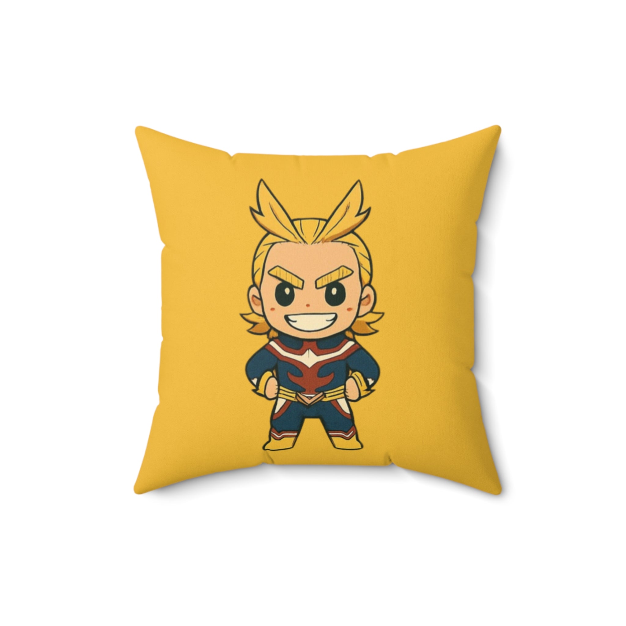 All Might Spun Polyester Square Pillow