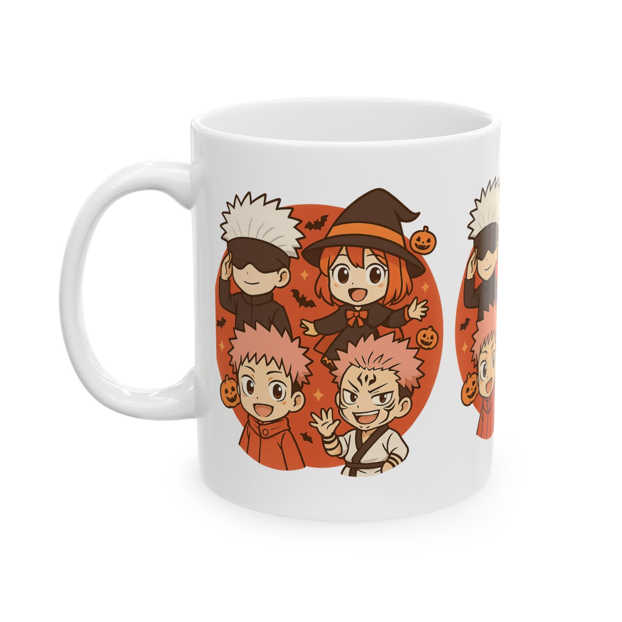 Jujutsu kaisen Halloween Anime Halloween Ceramic Mug, (11oz, 15oz)