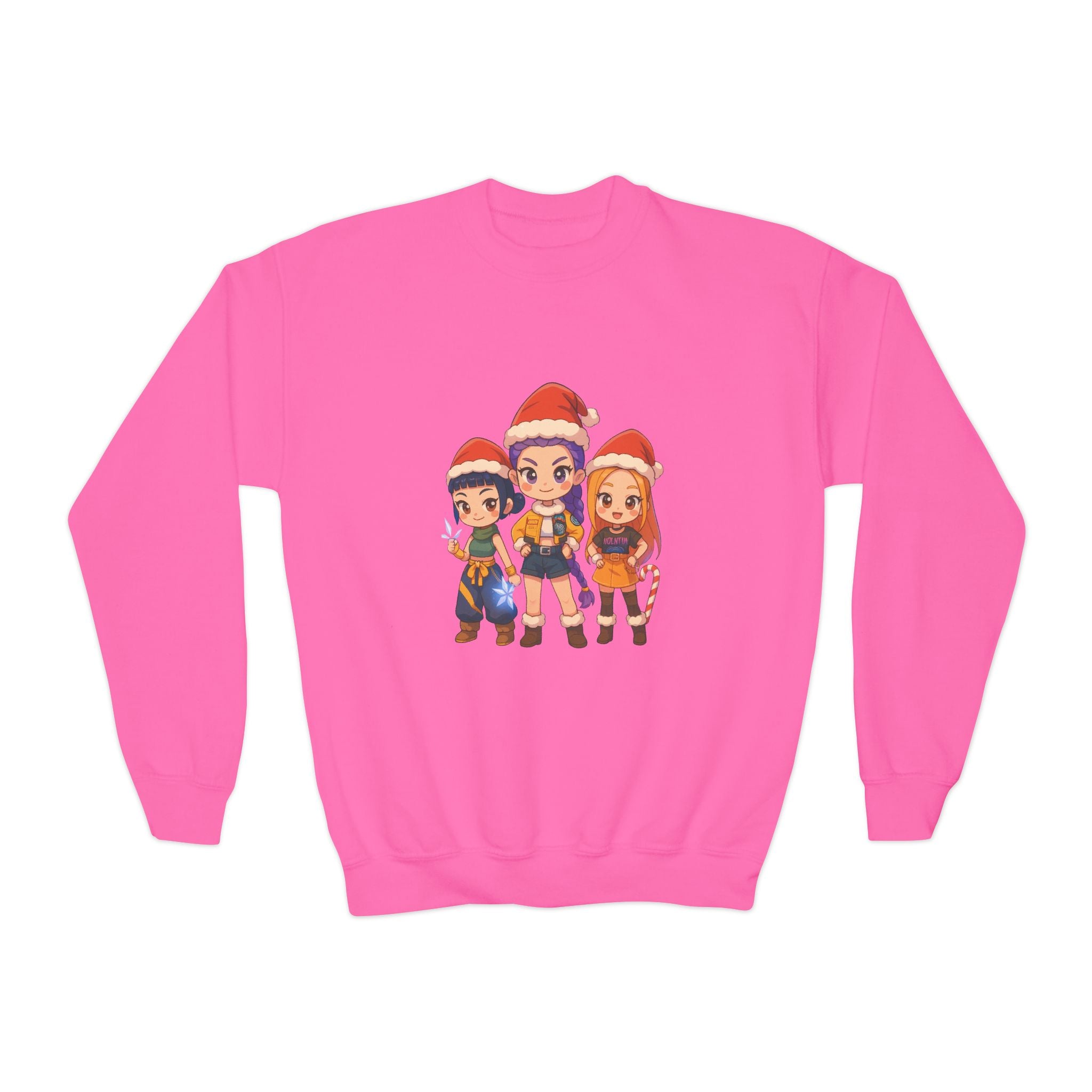Kpop Demon Hunter Christmas Youth  Sweatshirt