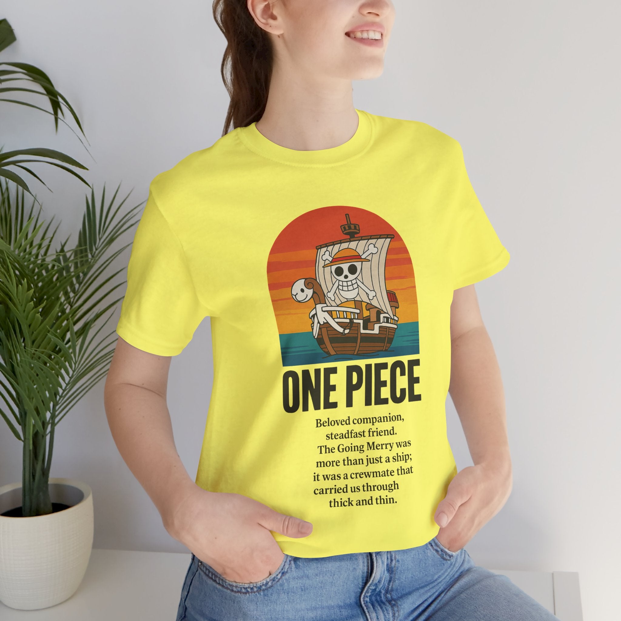 One Piece Unisex Jersey Short Sleeve Tee