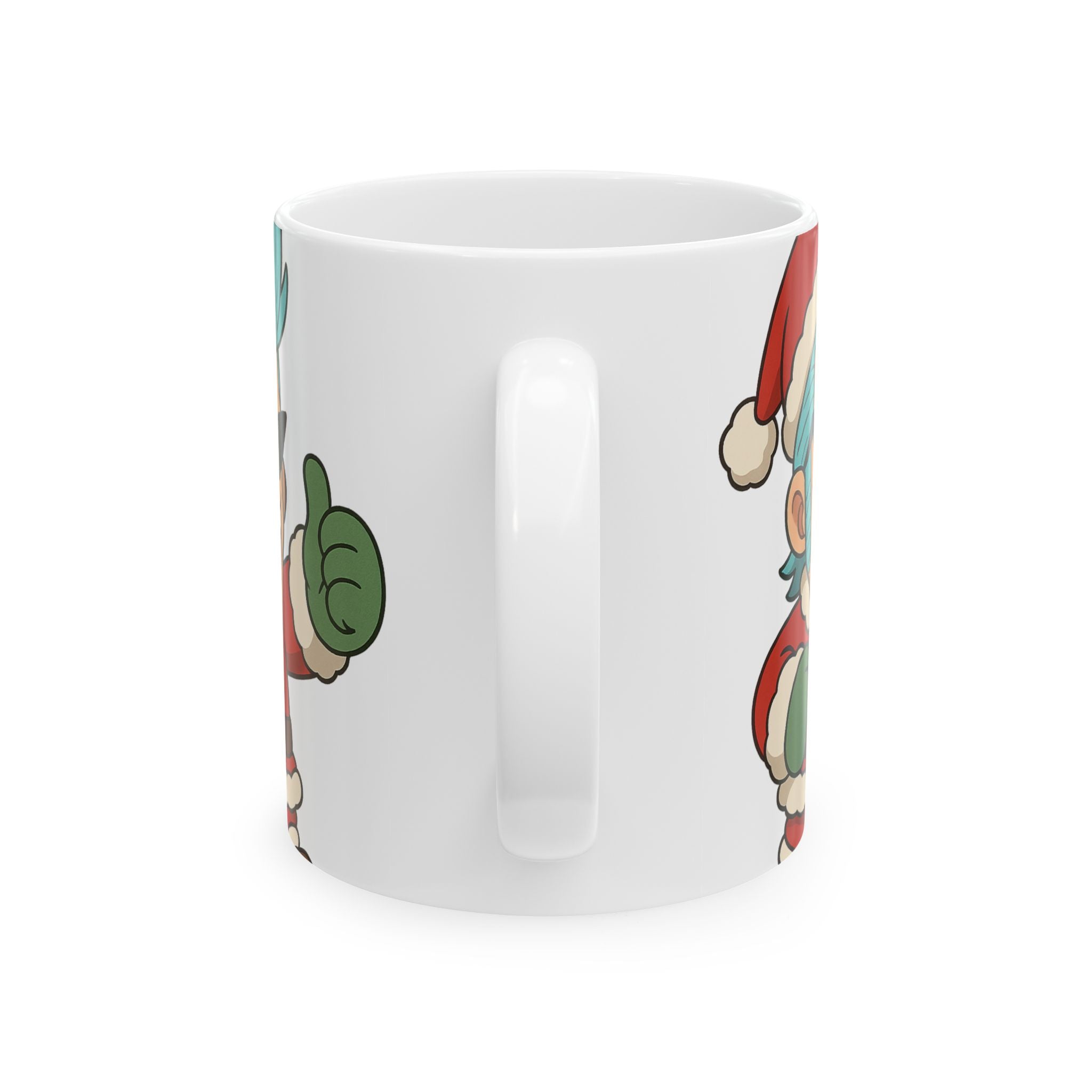 Christmas Franky Anime Ceramic Mug, (11oz, 15oz)