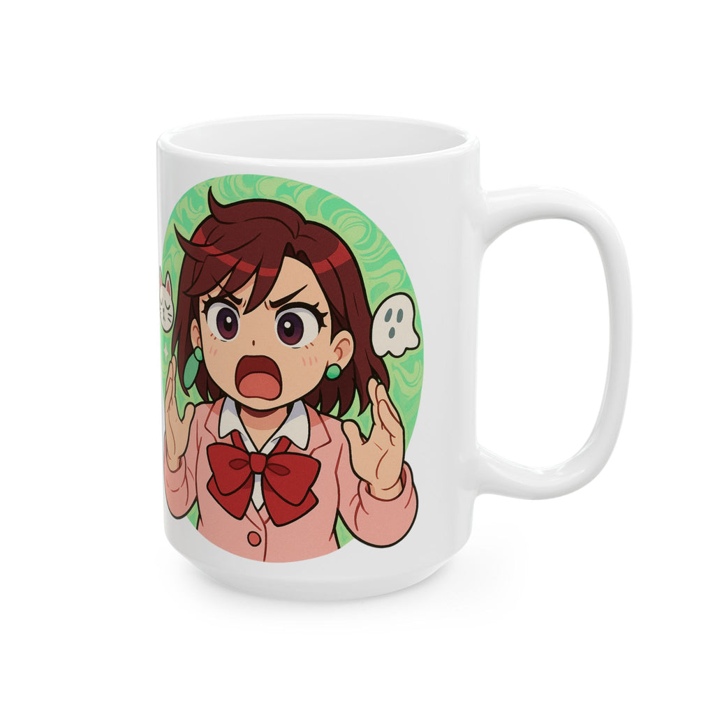 Anime Ceramic Mug, (11oz, 15oz)