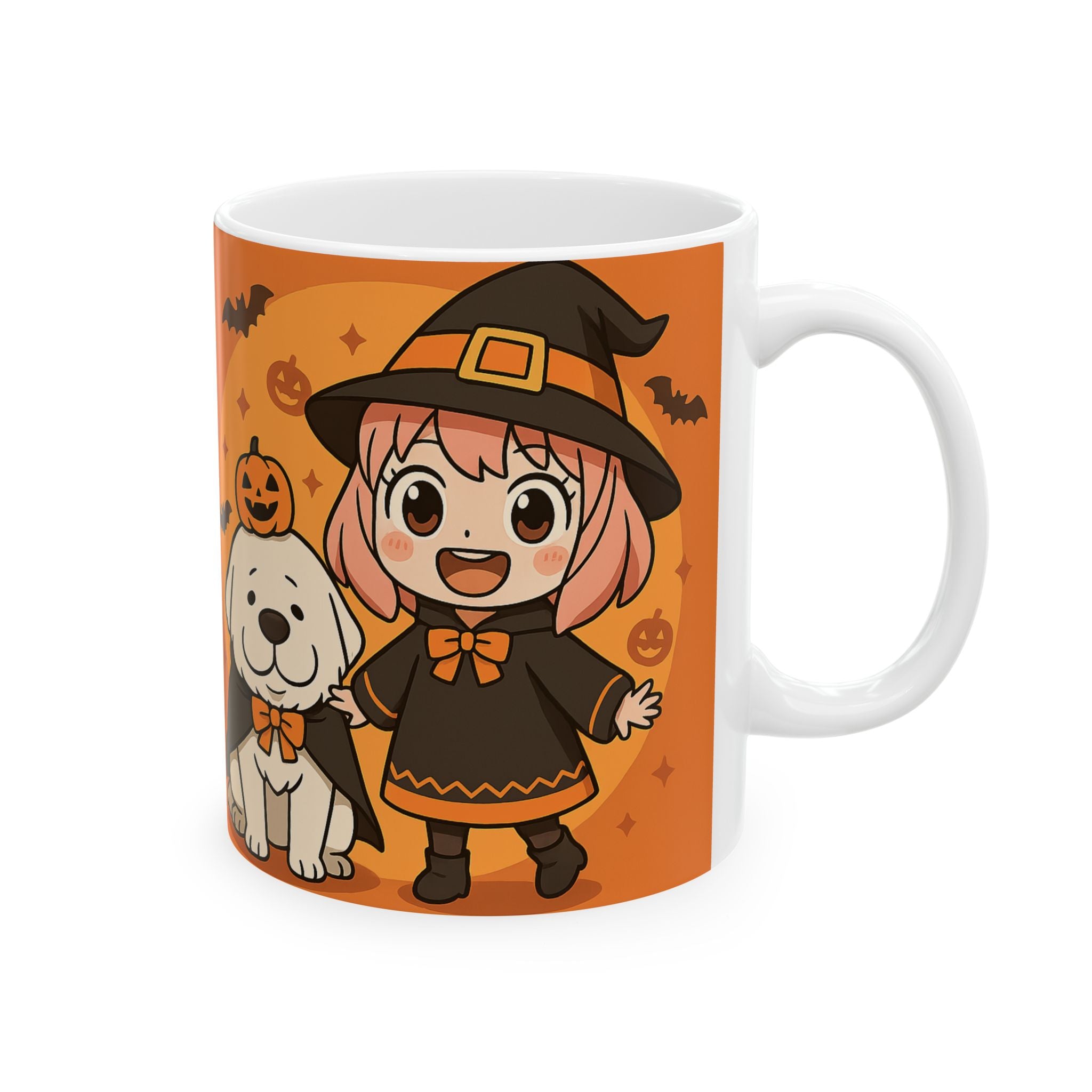 Spy x Family Anime Halloween Ceramic Mug, (11oz, 15oz)