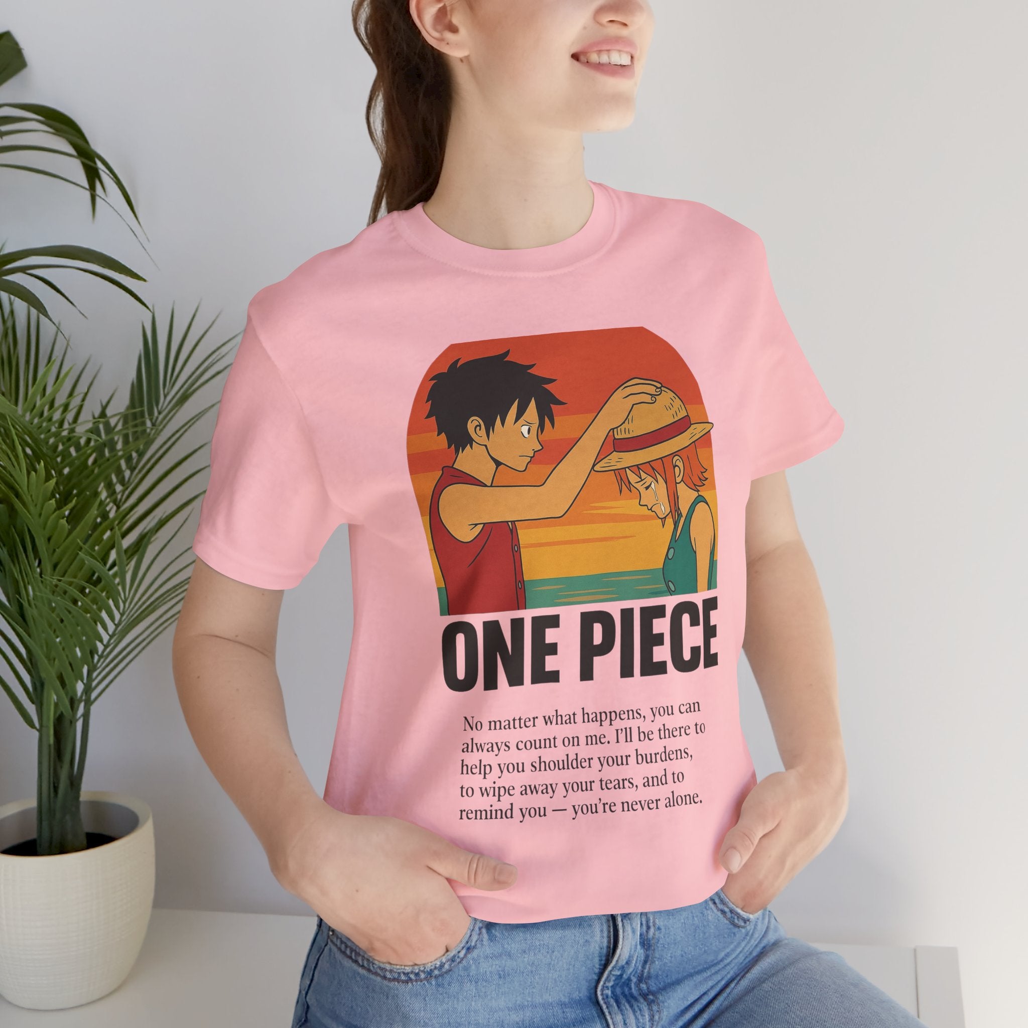 One Piece Unisex Jersey Short Sleeve Tee