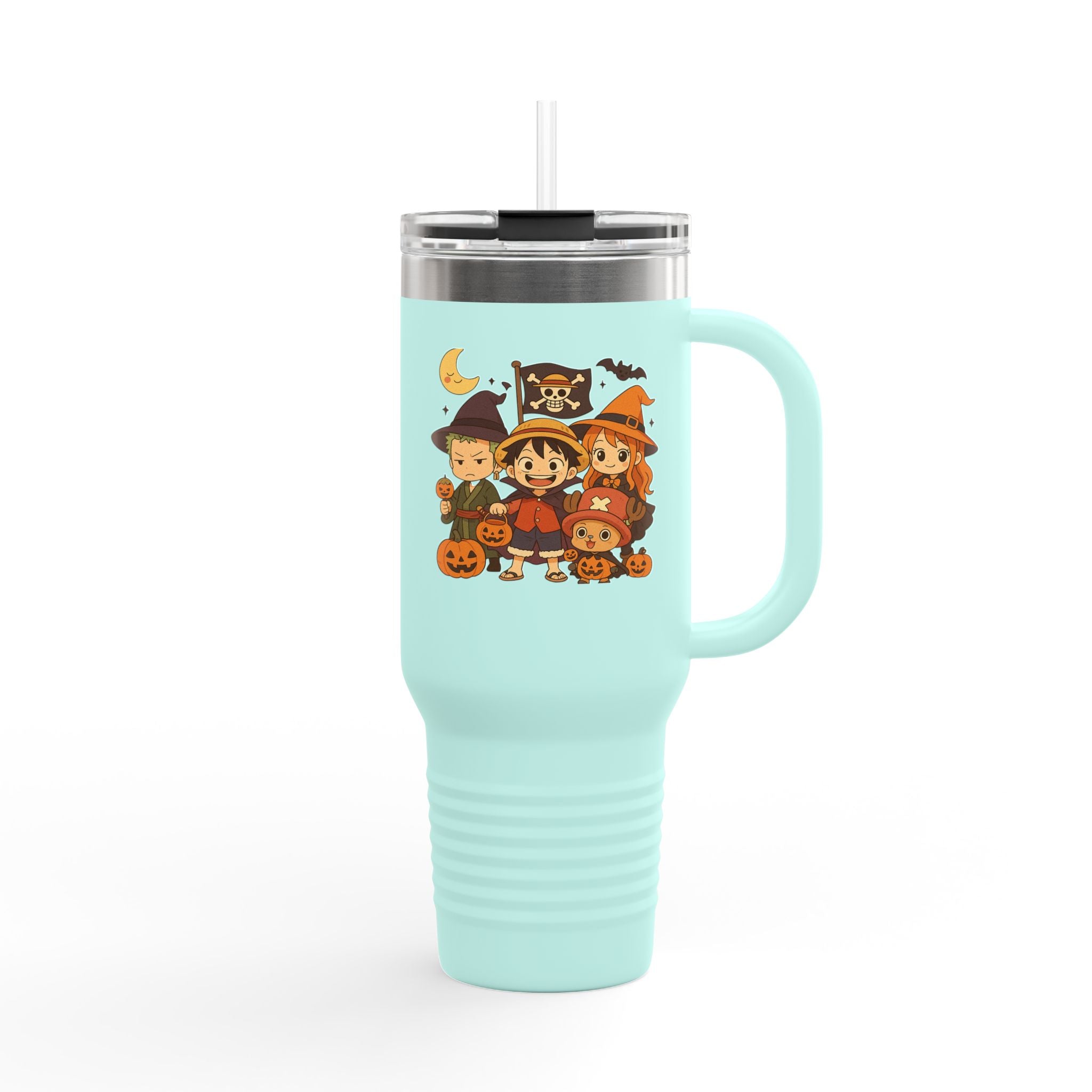 Anime one Piece Halloween Insulated Travel Mug, 40oz