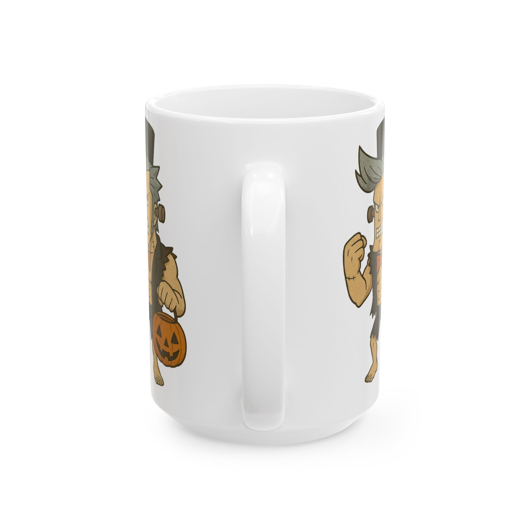 Halloween Franky Anime Ceramic Mug, (11oz, 15oz)
