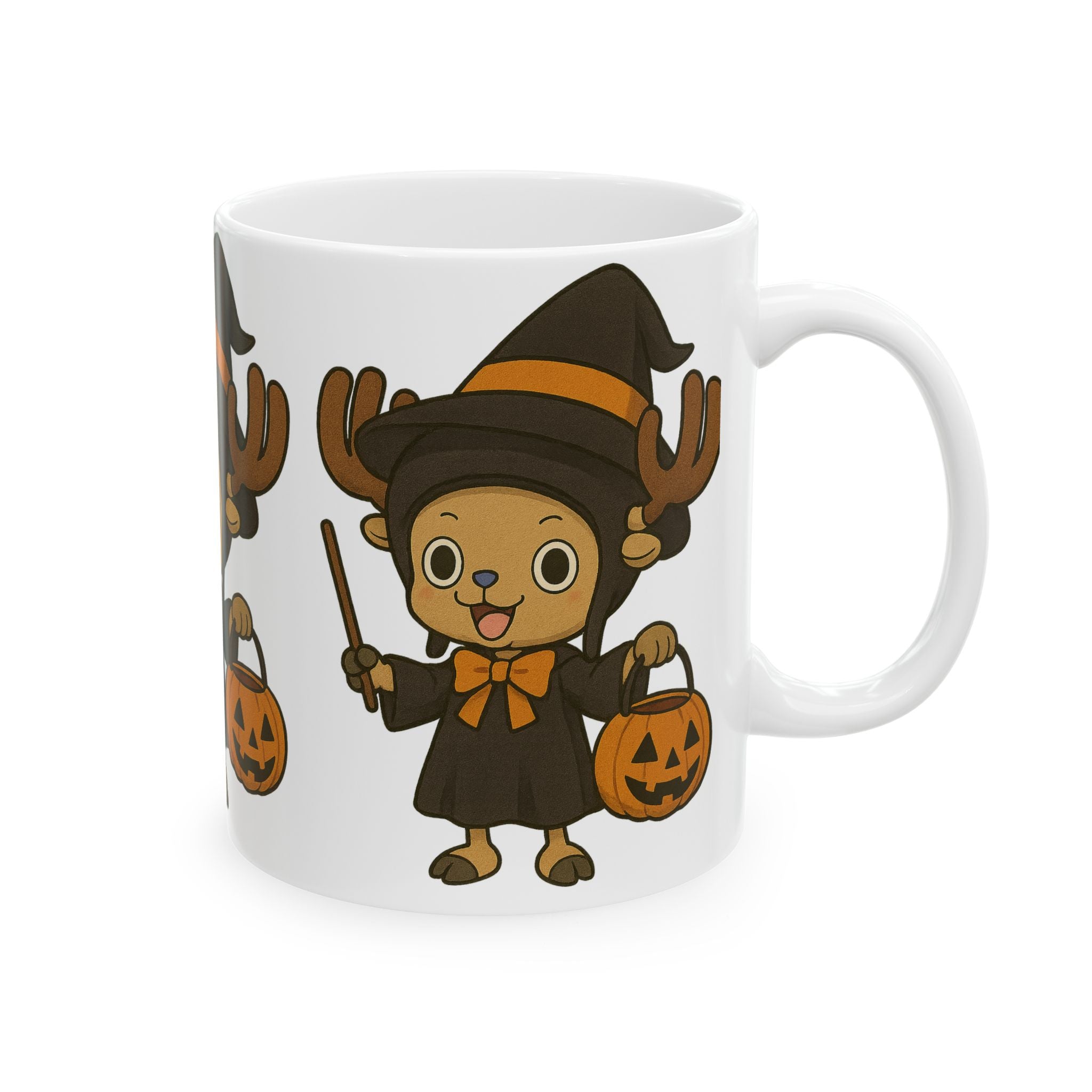 Halloween Chopper Anime Ceramic Mug, (11oz, 15oz)