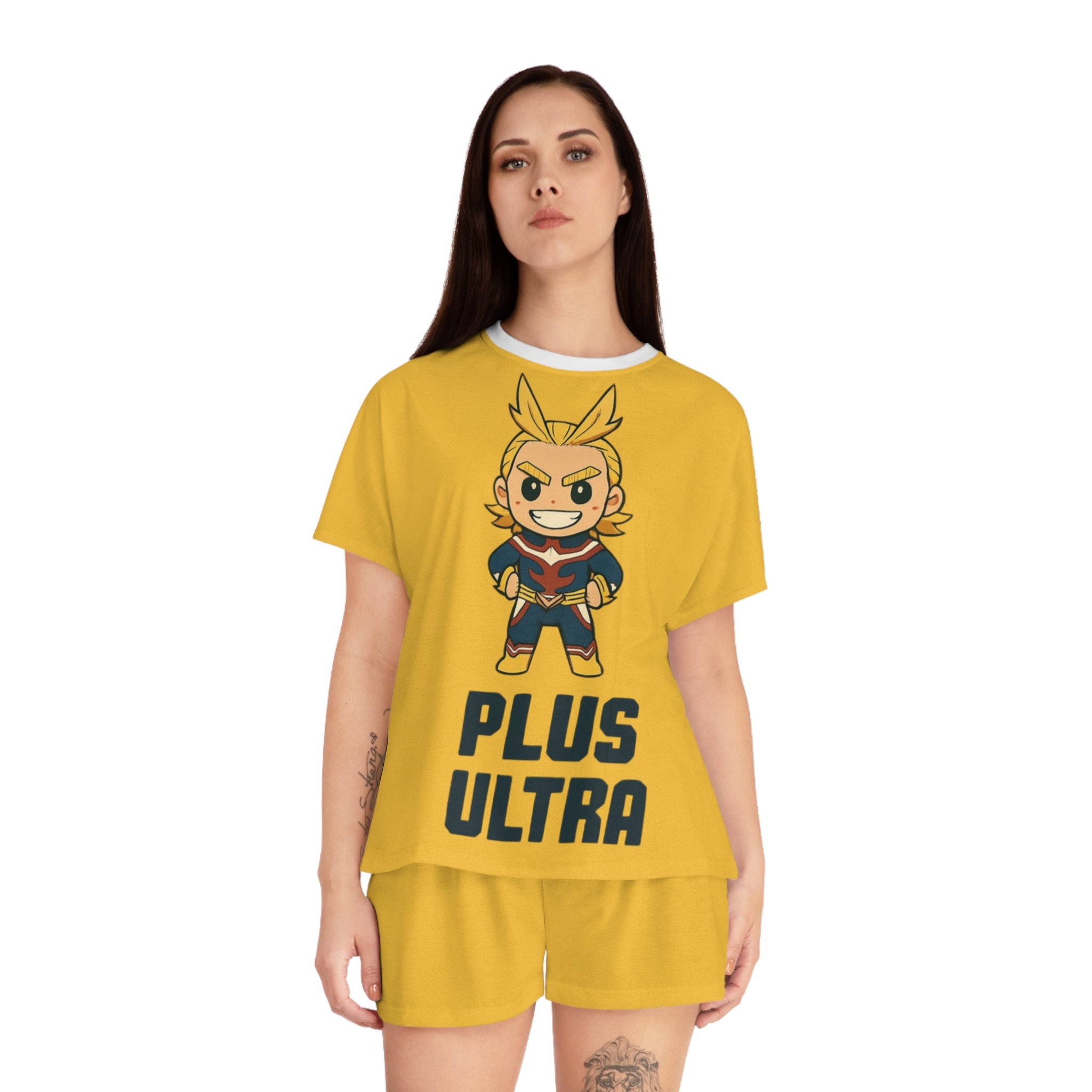 All Might Women's Short Pajama Set