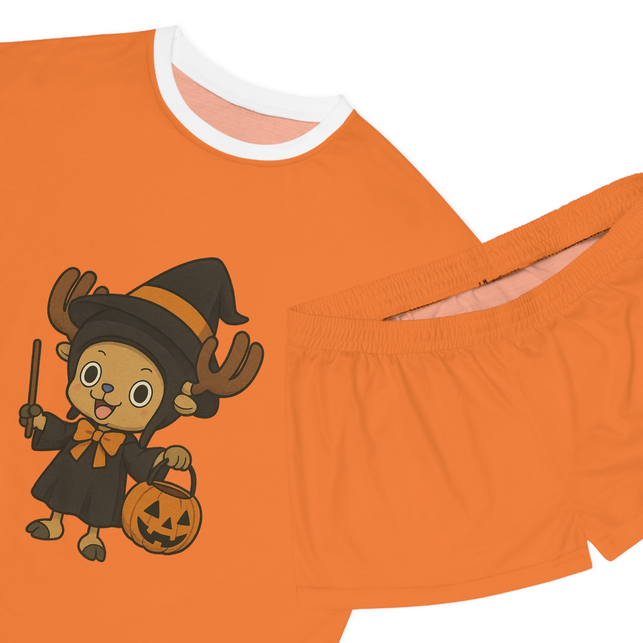 Chopper Halloween Women's Short Pajama Set