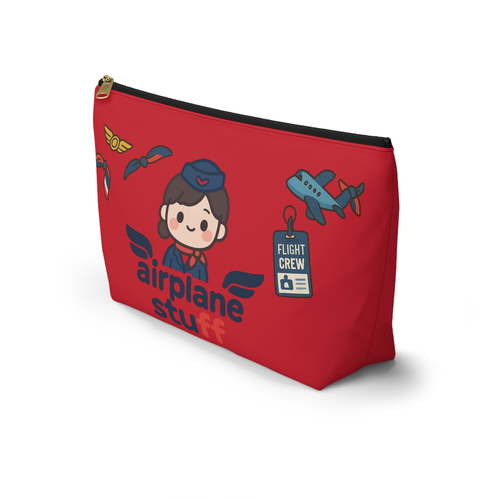 Flight Crew Accessory Pouch w T-bottom