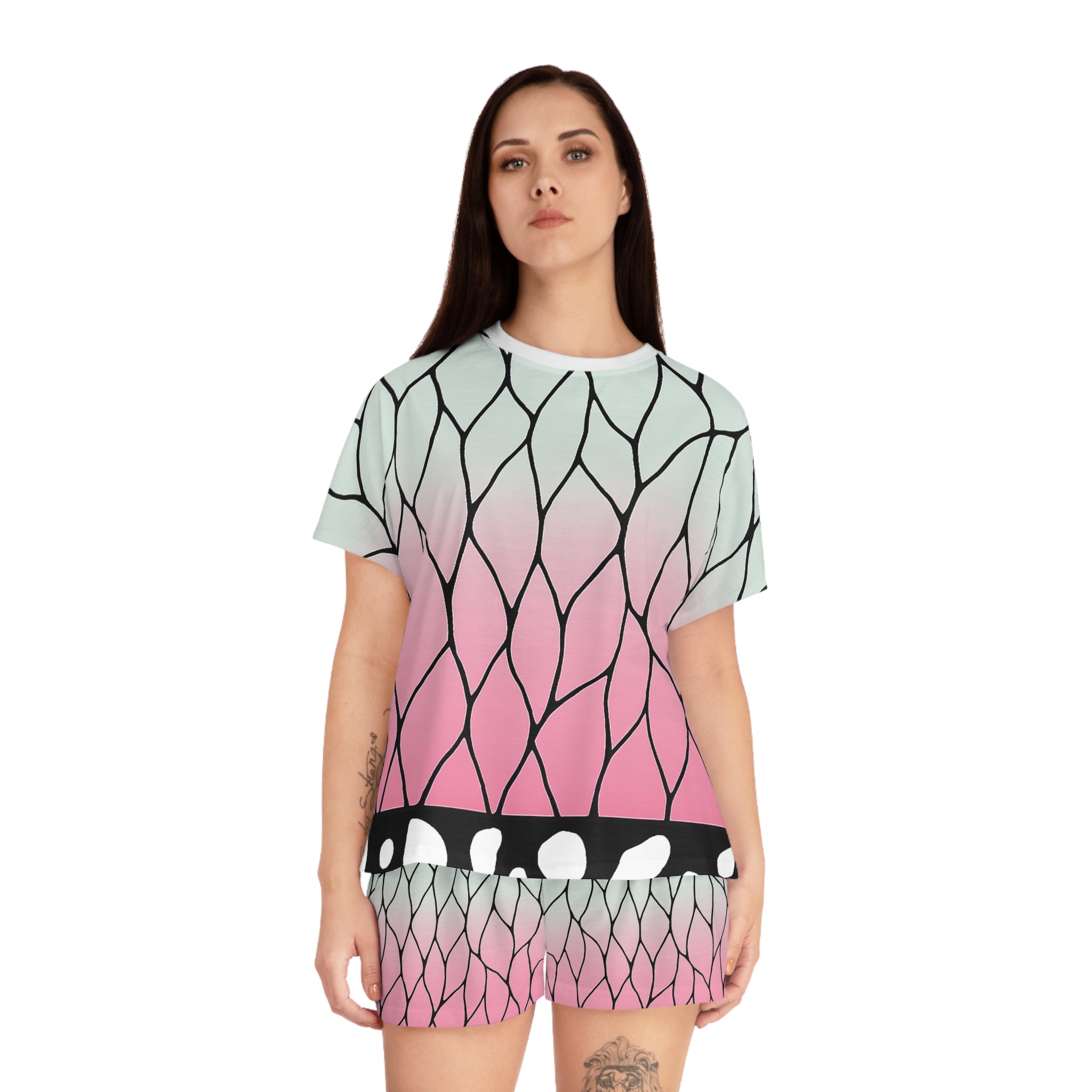 Demon Slayer Women's Short Pajama Set
