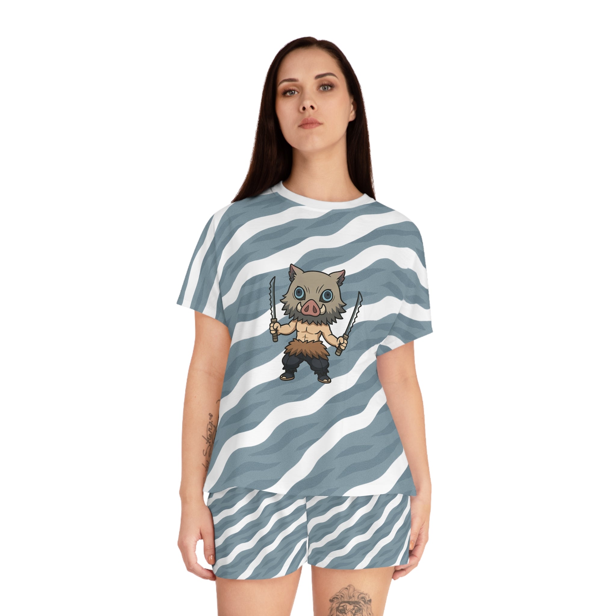 Inosuke Women's Short Pajama Set
