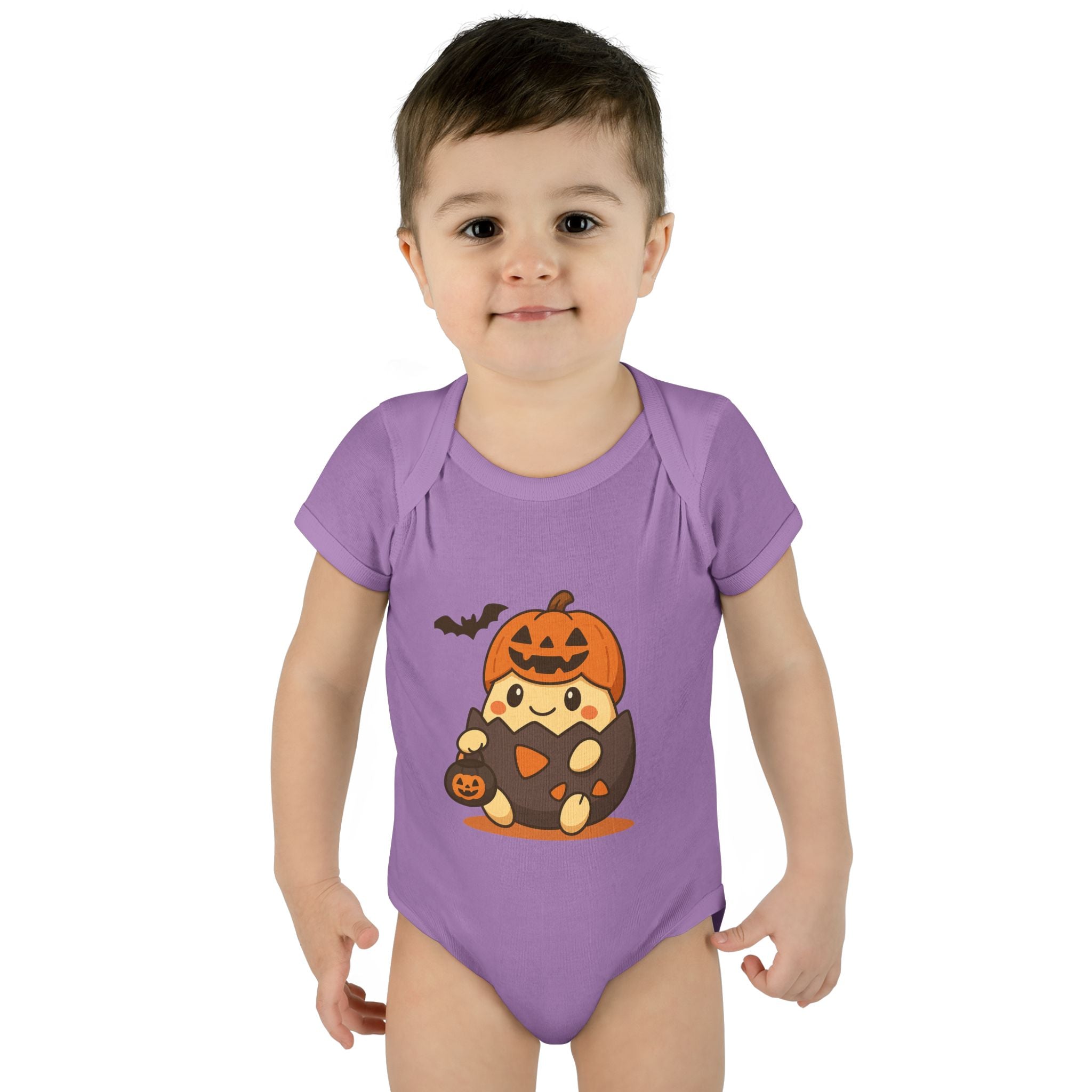 Halloween Anime Infant Baby Rib Bodysuit