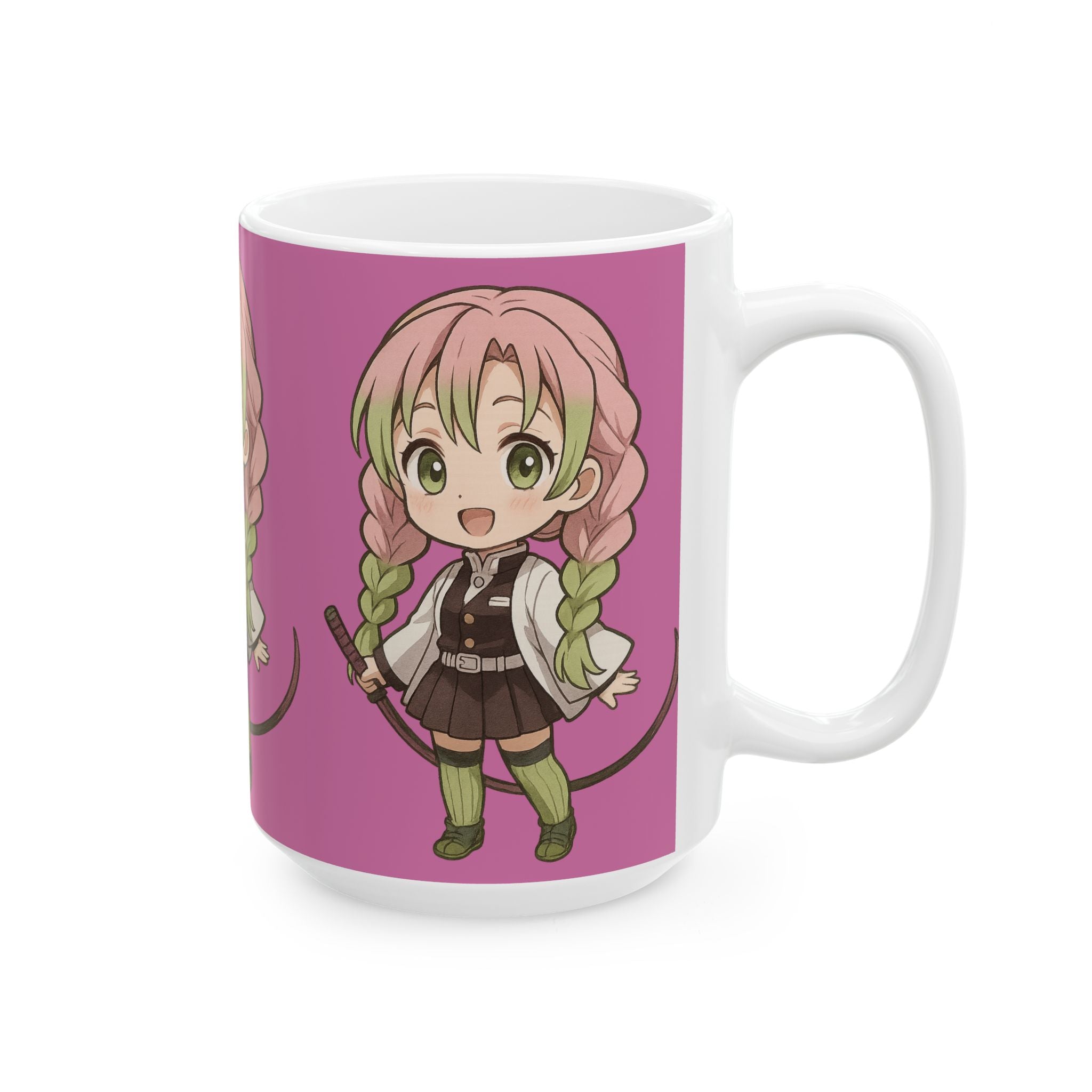 Demon Slayer Ceramic Mug, (11oz, 15oz)